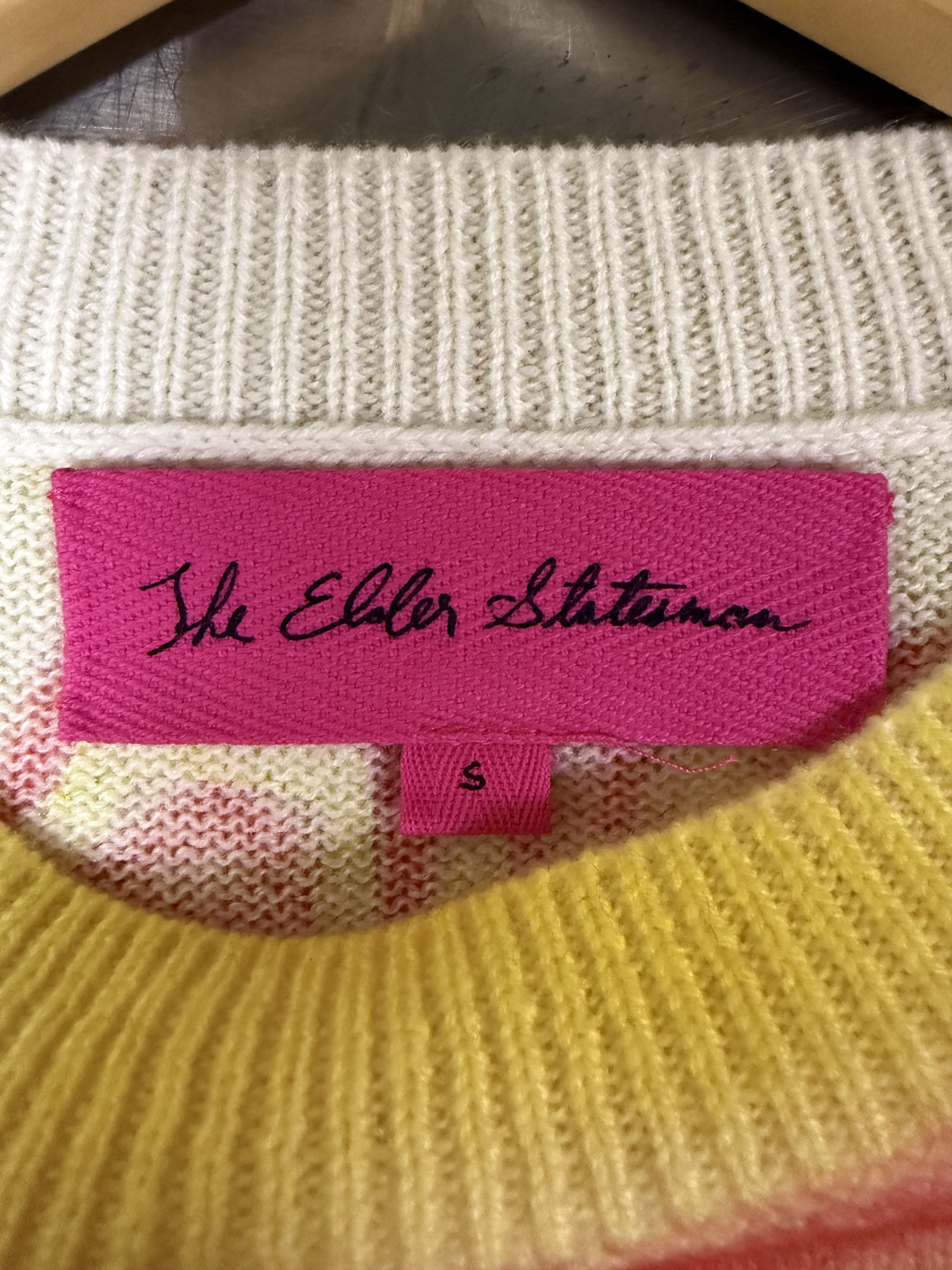 The Elder Statesman $2295 The Elder Statesman Graffiti Crewneck Sweater Size US S / EU 44-46 / 1 - 8 Thumbnail