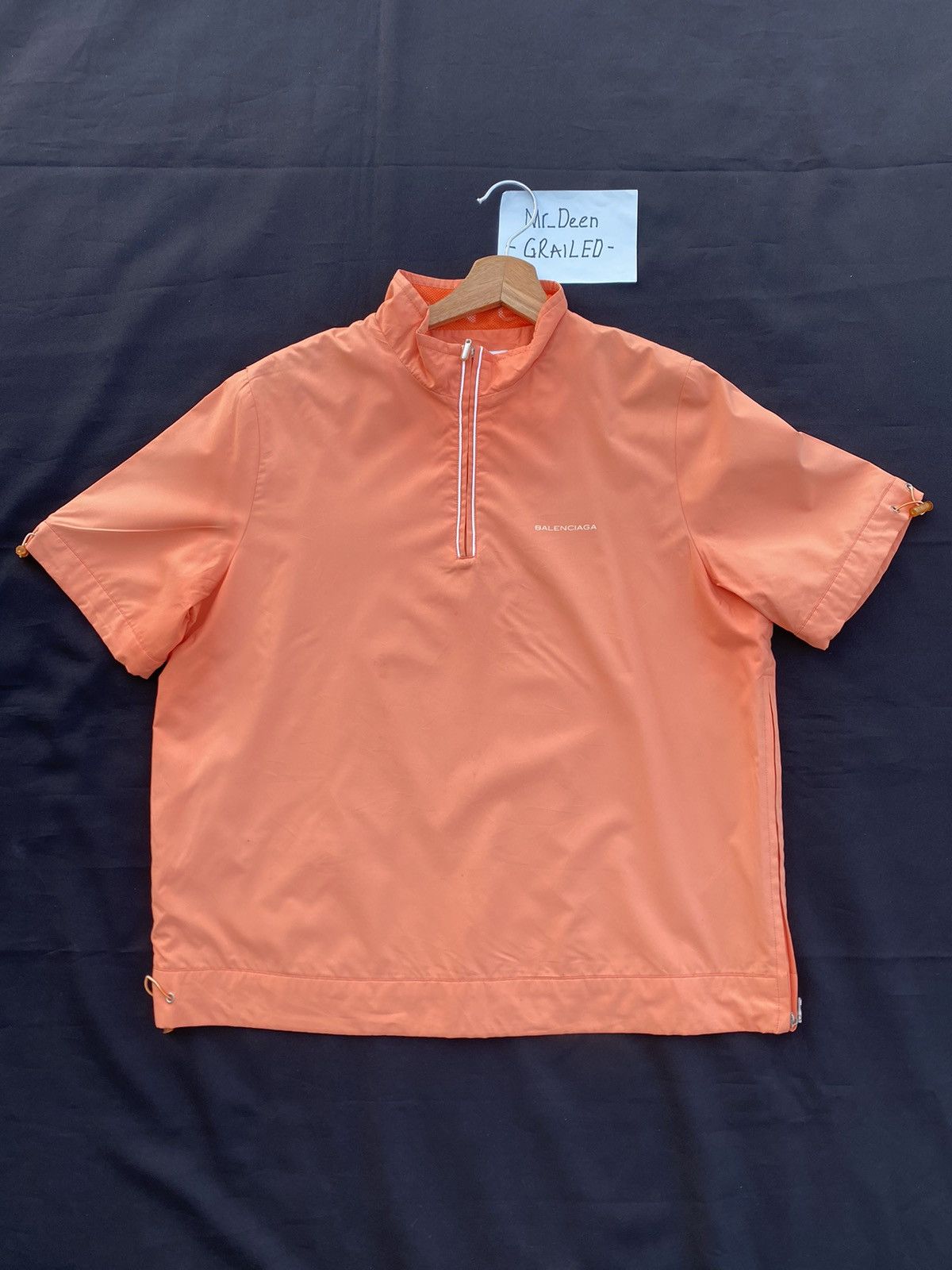 Balenciaga Rare Balenciaga Nylon Orange Outerwear Size US M / EU 48-50 / 2 - 3 Thumbnail