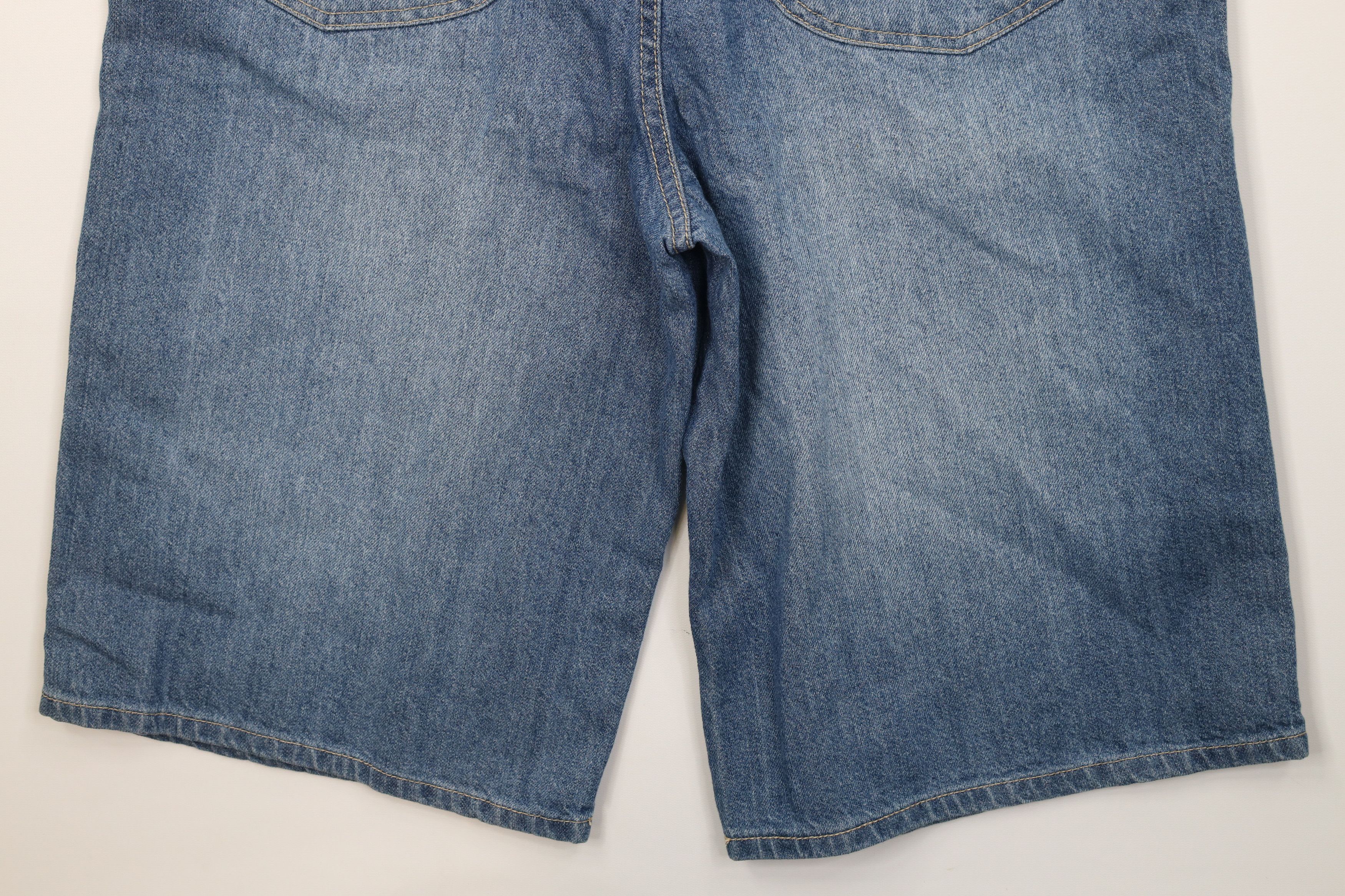 Marithe + Francois Girbaud Deadstock Vintage 90s Marithe Francois Girbaud Denim Shorts Size US 31 - 10 Thumbnail