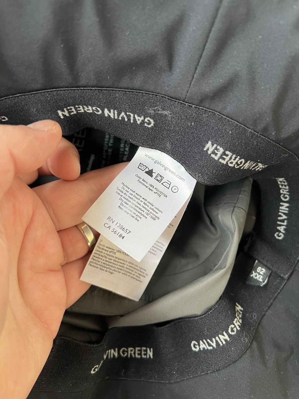 Galvin Green Galvin Green Gore-Tex Hat Size ONE SIZE - 5 Thumbnail