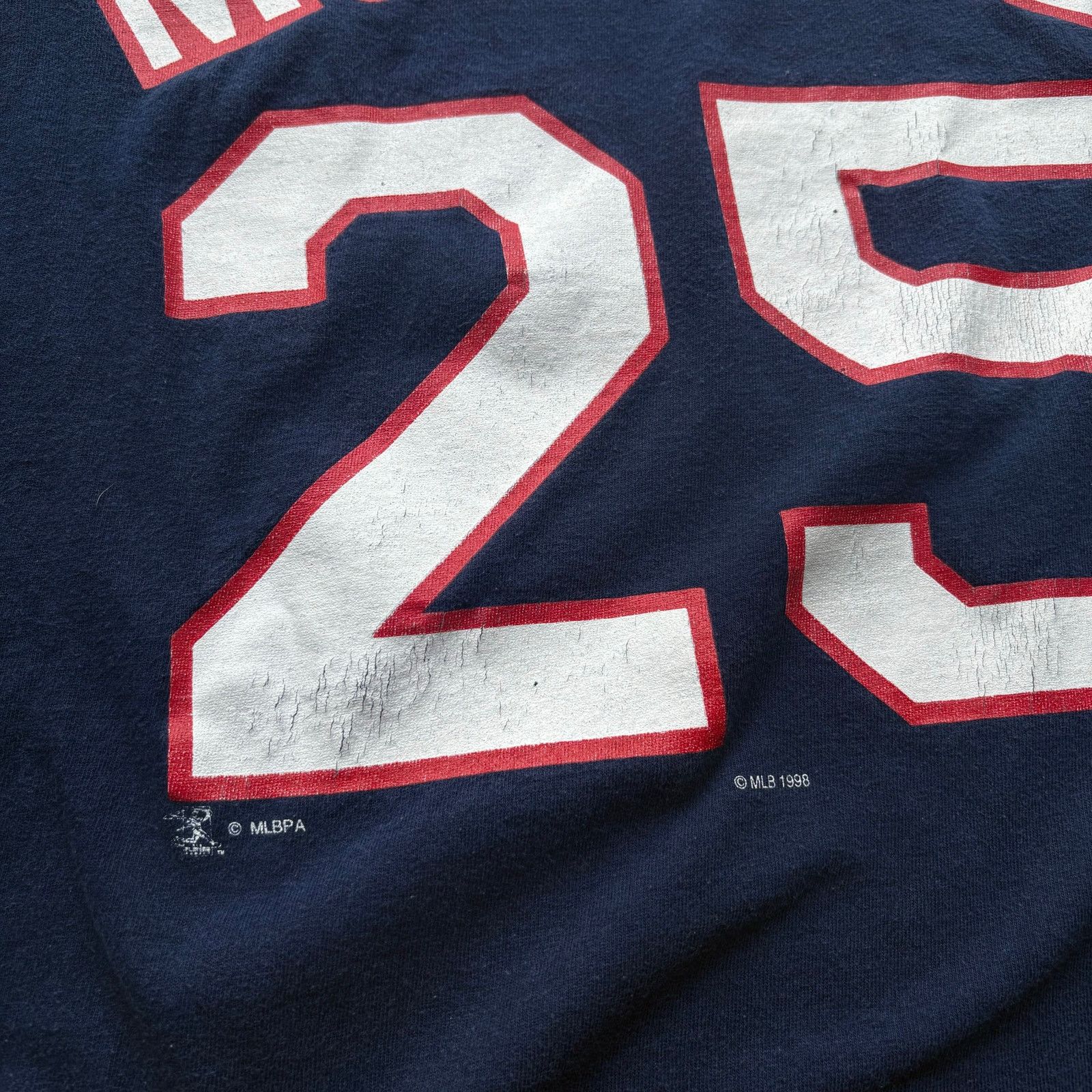 MLB × Vintage Vintage 90s St Louis Cardinals McGwire MLB T-shirt Size US XL / EU 56 / 4 - 4 Thumbnail