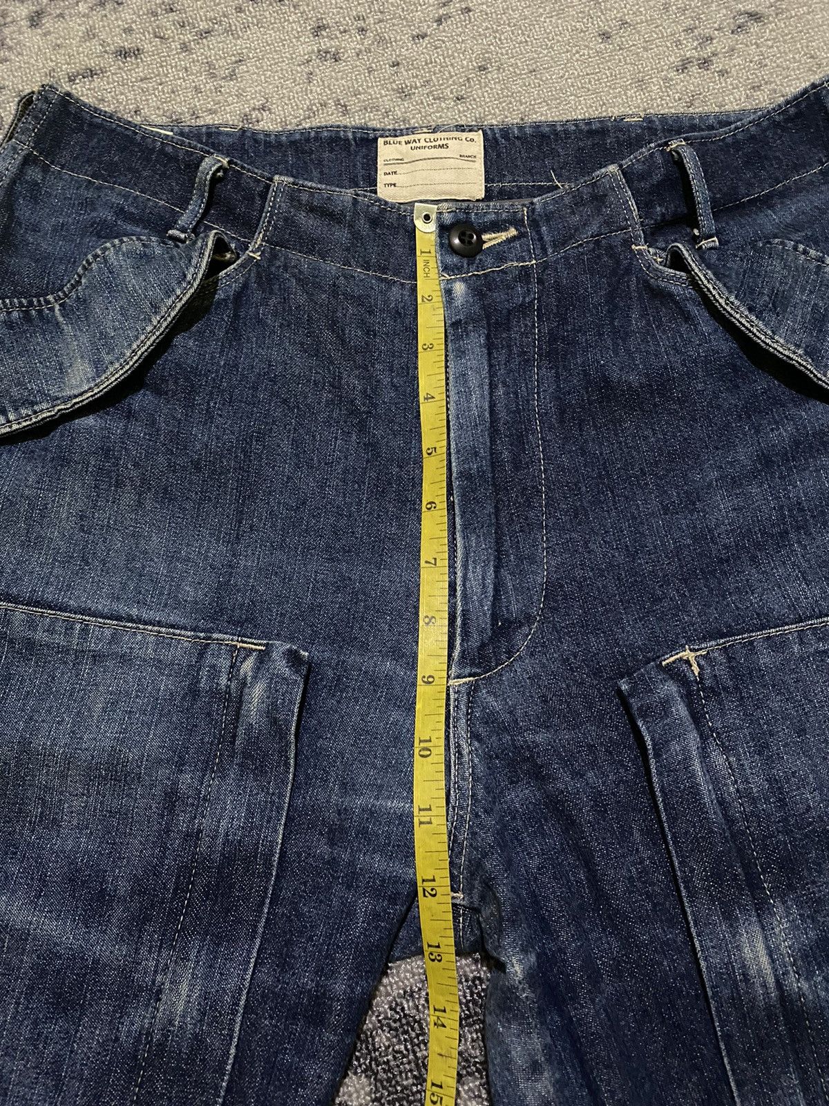 Hysteric Glamour Y2k Blue way “number nine style” baggy jeans Size US 34 / EU 50 - 12 Thumbnail