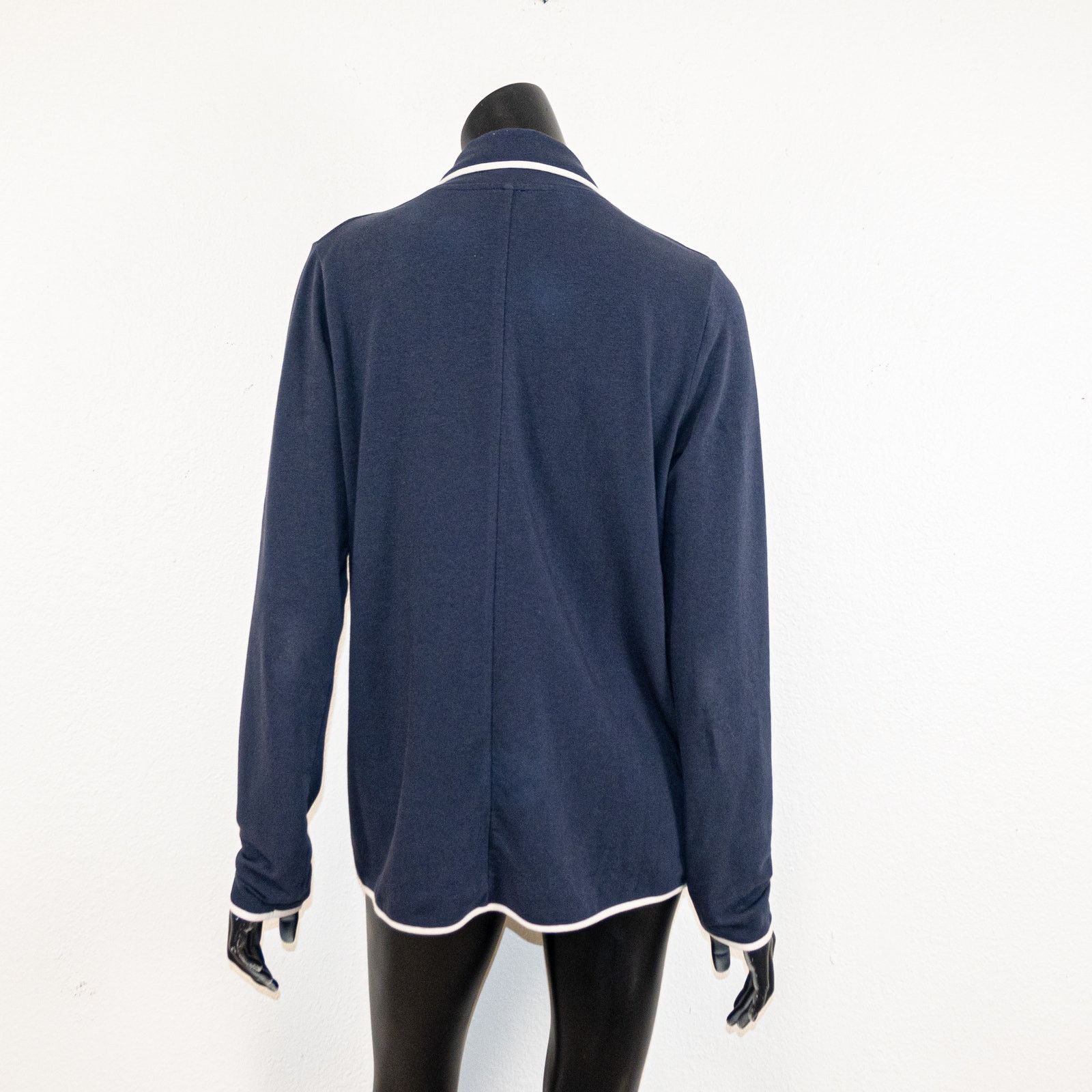 KULE Kule Women's Medium The Syd Jersey knit blazer Jacket Navy Size M / US 6-8 / IT 42-44 - 4 Thumbnail