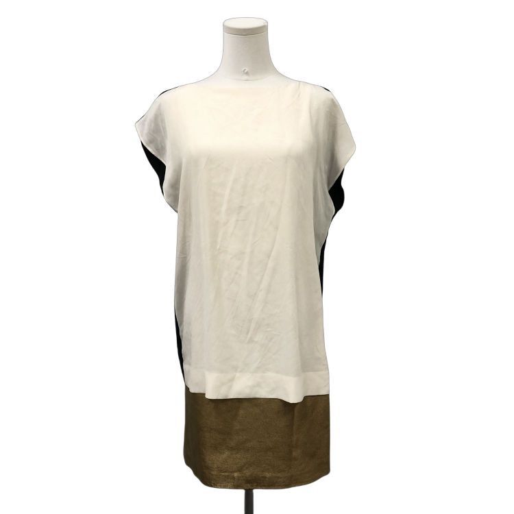 Gucci Gucci Colorblock Silk Midi Dress Size 40 Size S / US 4 / IT 40 - 1 Thumbnail