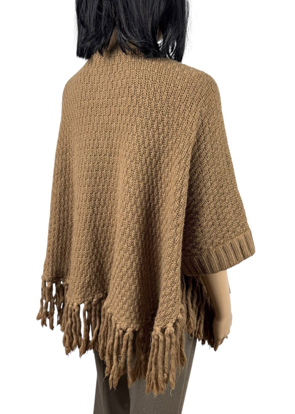 Designer Manoush Fringed Knit Ponco Jacket size M Size M / US 6-8 / IT 42-44 - 8 Thumbnail