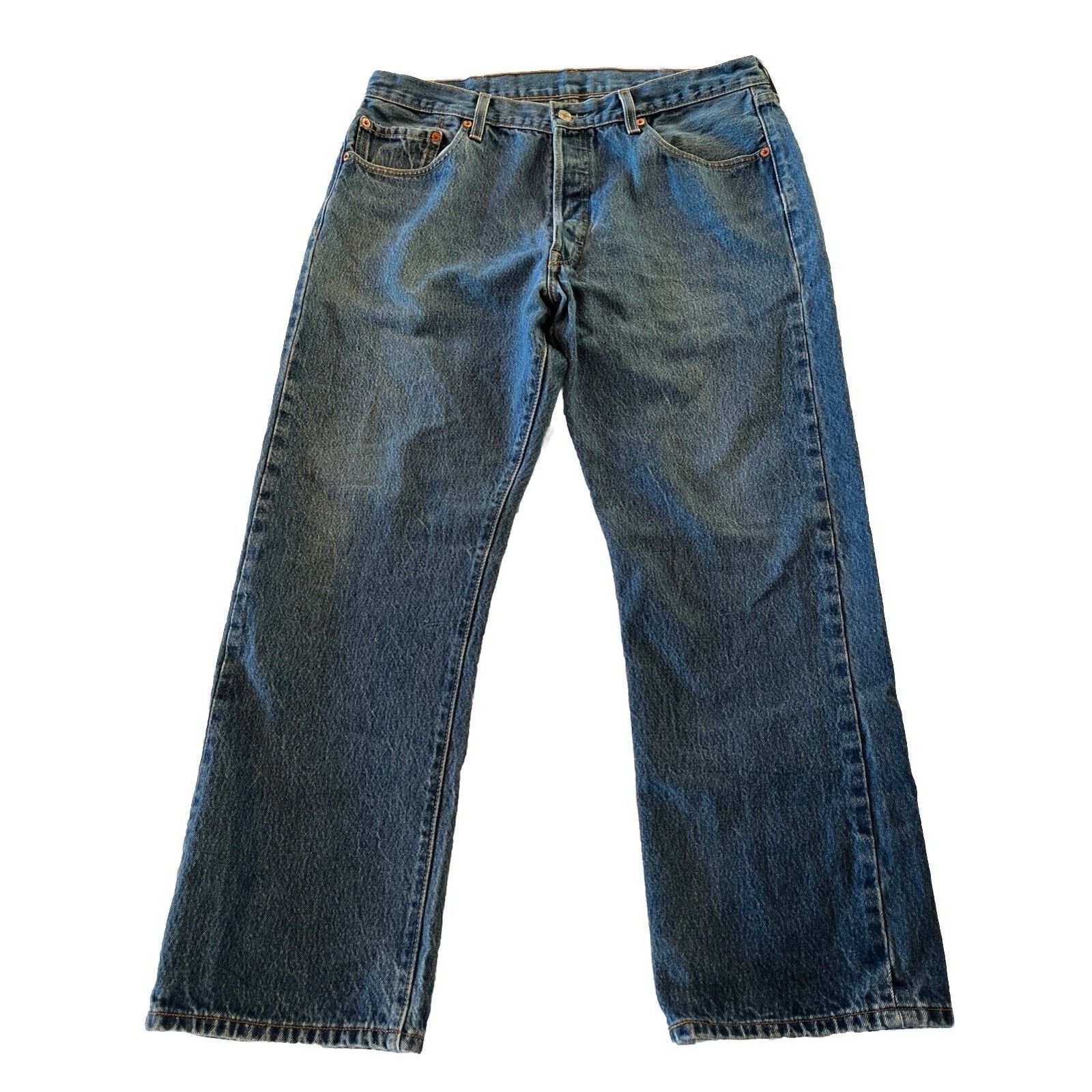 Levi's Levi’s VTG 501 Jeans 36x29 Fit Blue Denim Cotton Button Fly Size US 36 / EU 52 - 1 Thumbnail