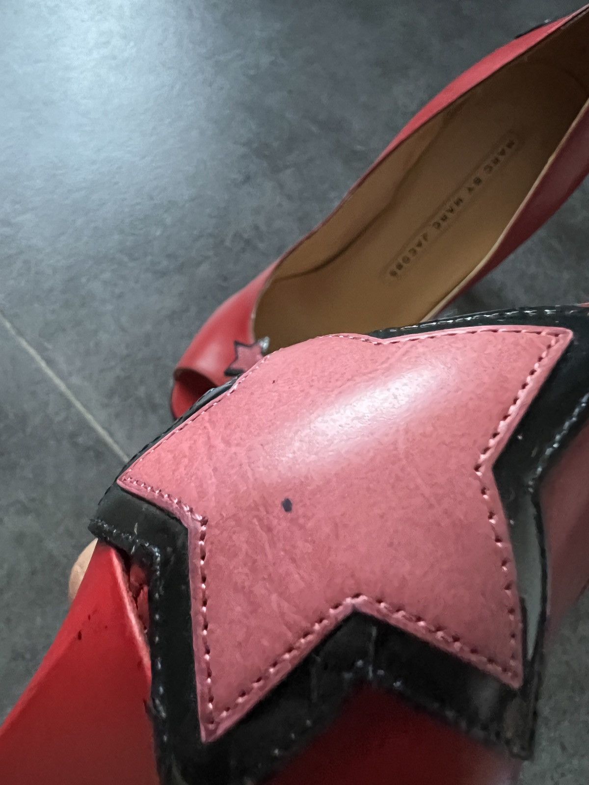 Marc by Marc Jacobs × Vintage Louis Vuitton style Marc Jacobs vintage stars heels Size US 6.5 / IT 36.5 - 7 Thumbnail