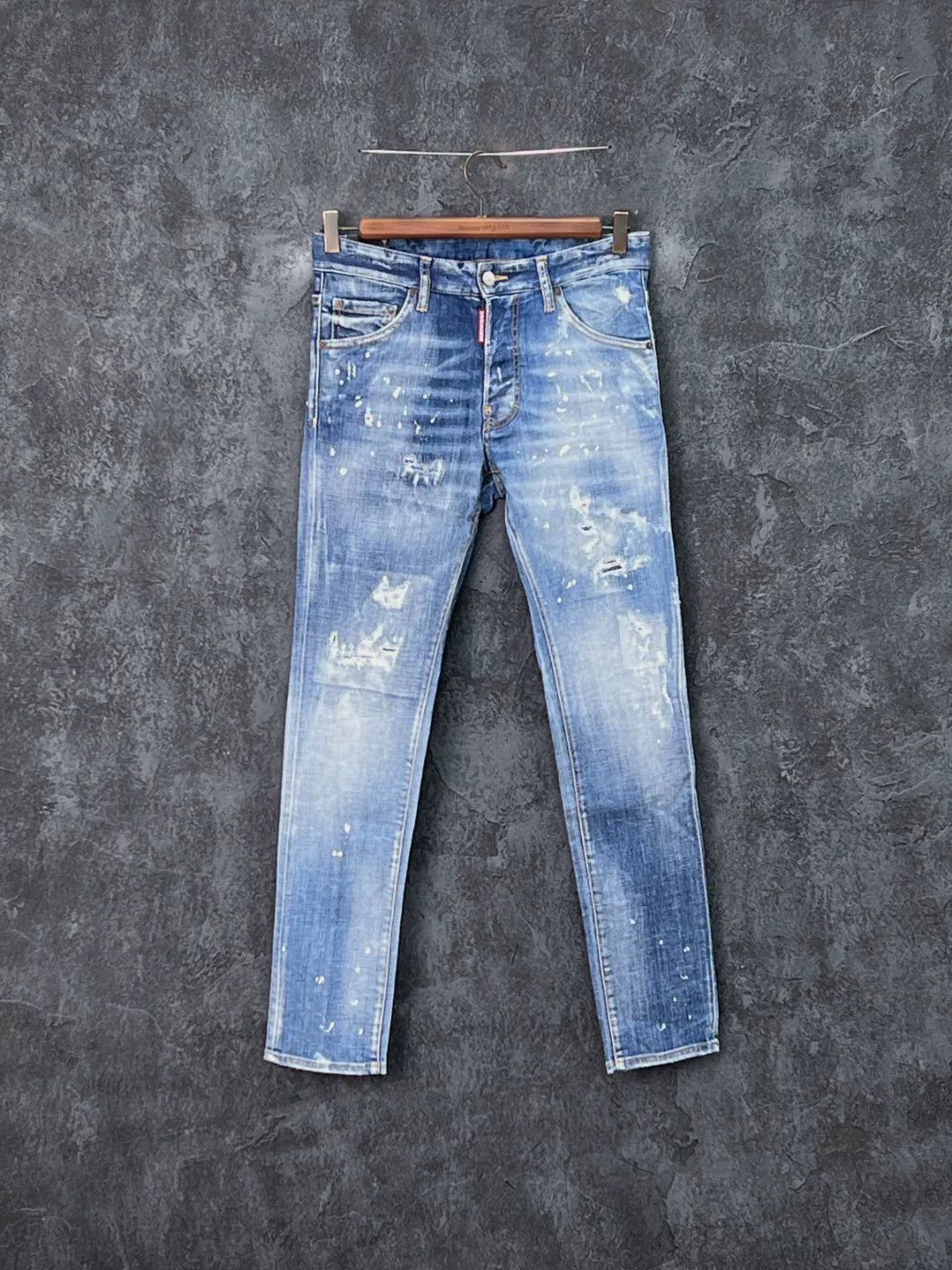 Dsquared2 Dsquared2 Denim Cotton Red Denim Jeans 34 Men Size US 34 / EU 50 - 1 Thumbnail