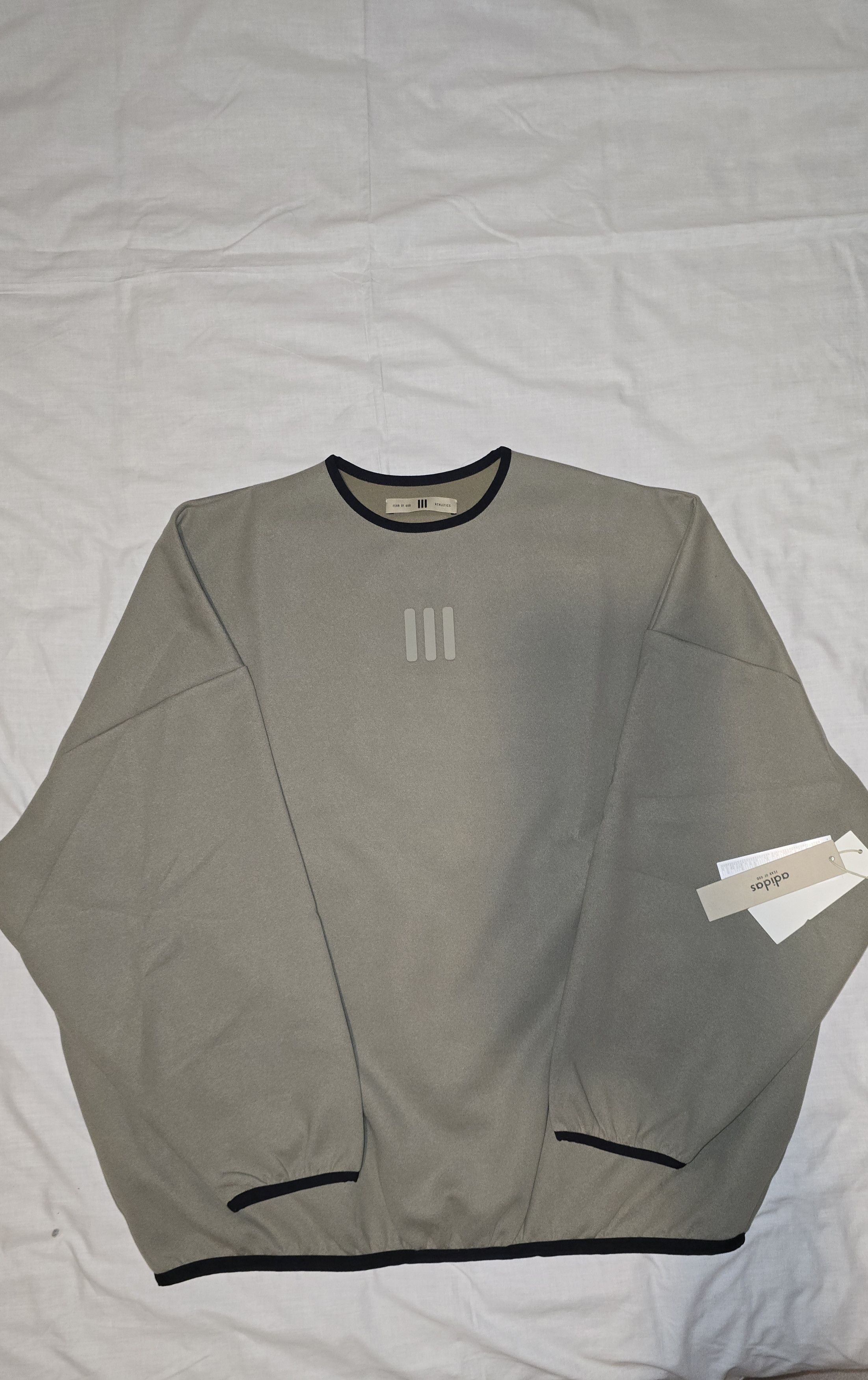 Adidas Adidas x Fear of God Athletics Crewneck Sweatshirt - Clay Size US M / EU 48-50 / 2 - 2 Thumbnail