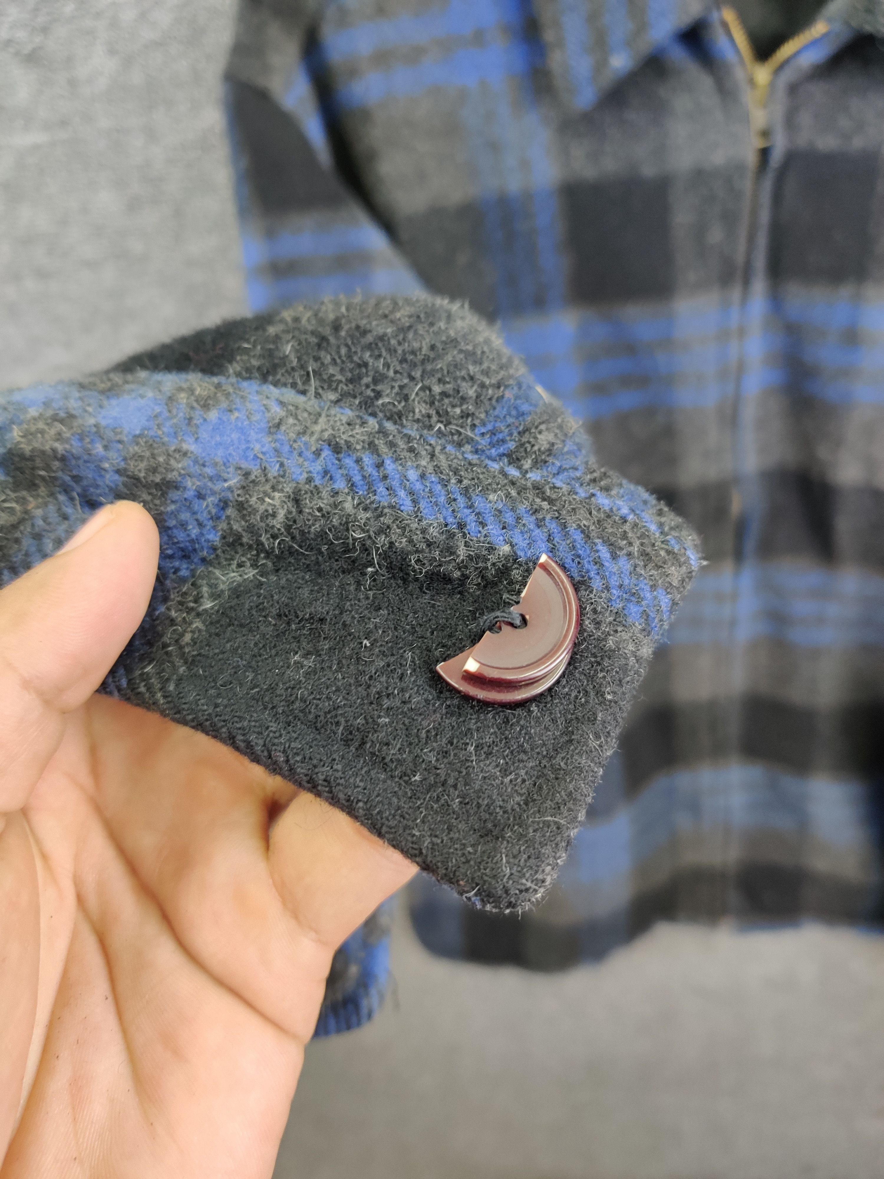 Japanese Brand Vintage Big Bros Wool Plaid Flannel Jacket Size US L / EU 52-54 / 3 - 13 Thumbnail