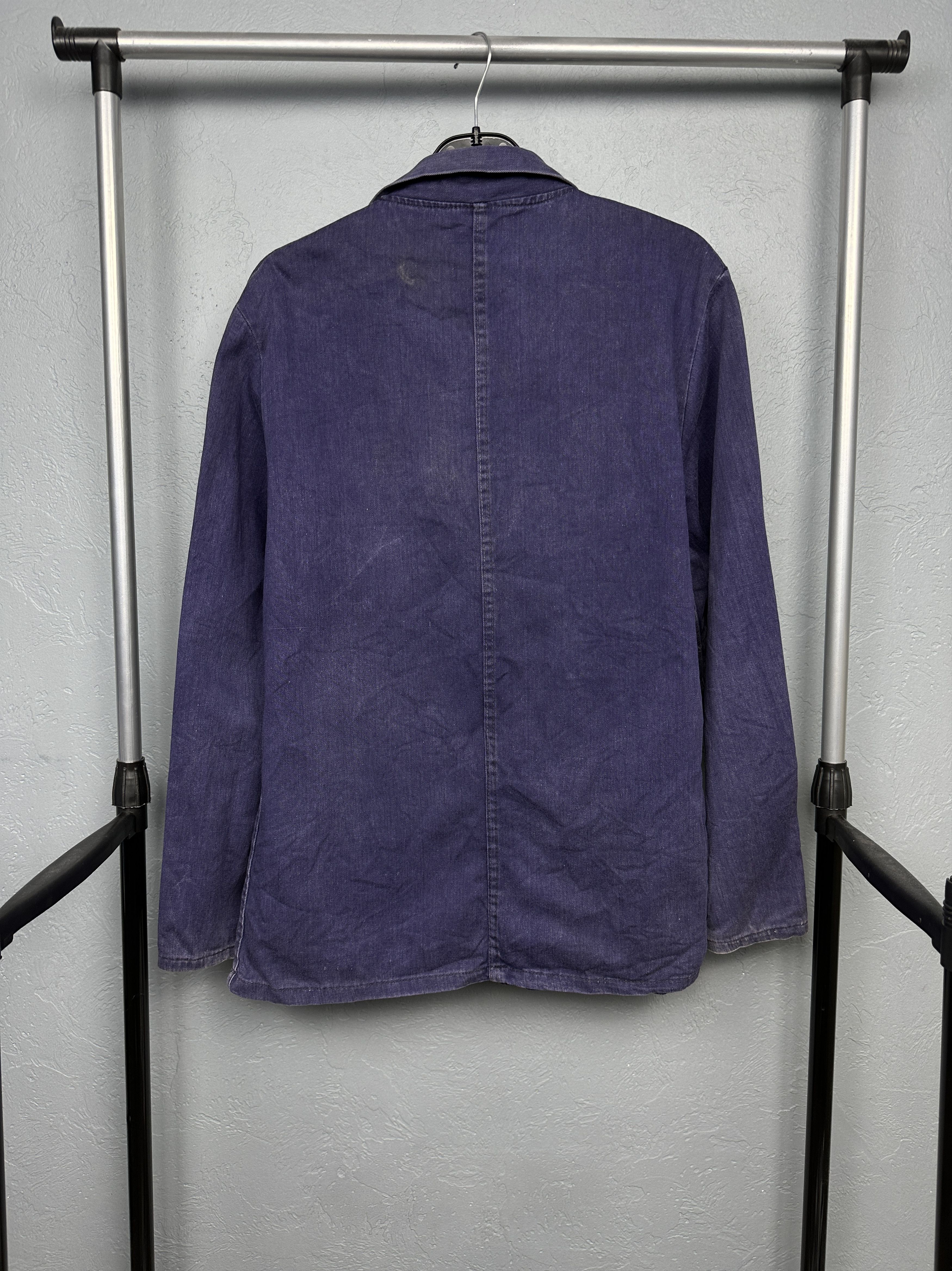 Le Laboureur 90s Vintage Mens French Workwear Chore Utility Jacket Size US M / EU 48-50 / 2 - 7 Thumbnail