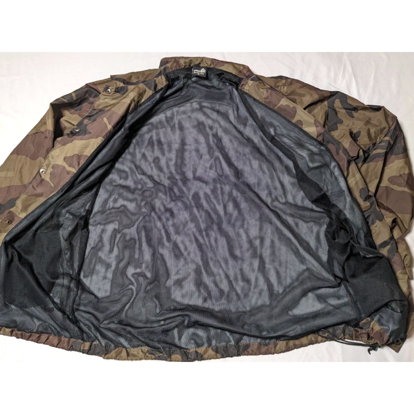 Vintage Molokai Surf Co. CALI Men M Camouflage Lined Windbreaker Jacket Snap Button Size US M / EU 48-50 / 2 - 4 Thumbnail