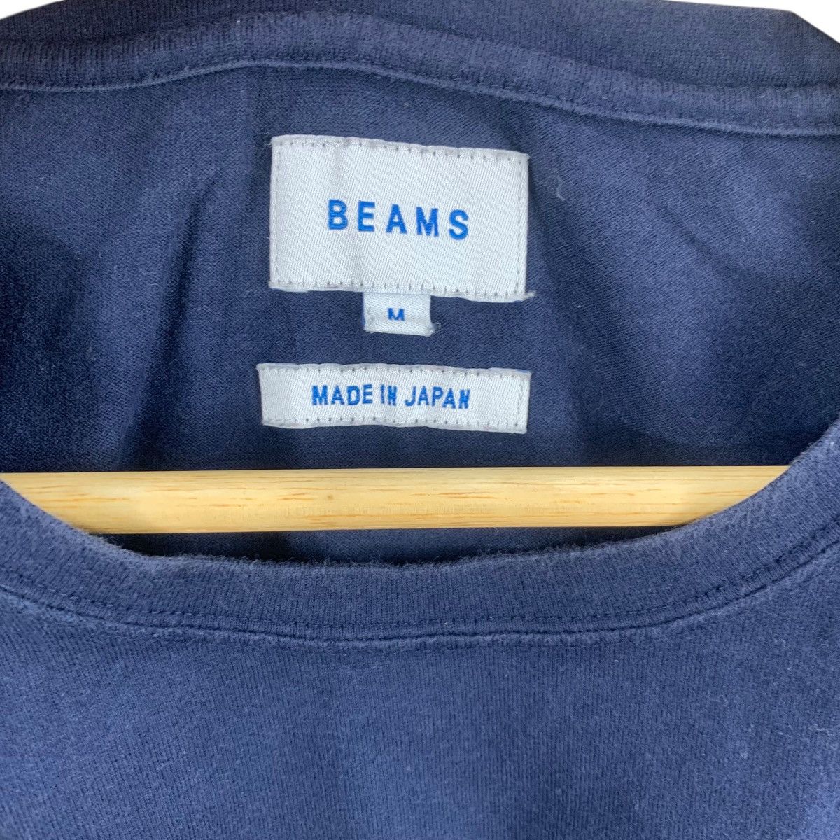 Beams Plus BEAMS PLUS Made In Japan Natural Pure Dye Pocket Tee Shirt Size US M / EU 48-50 / 2 - 8 Thumbnail