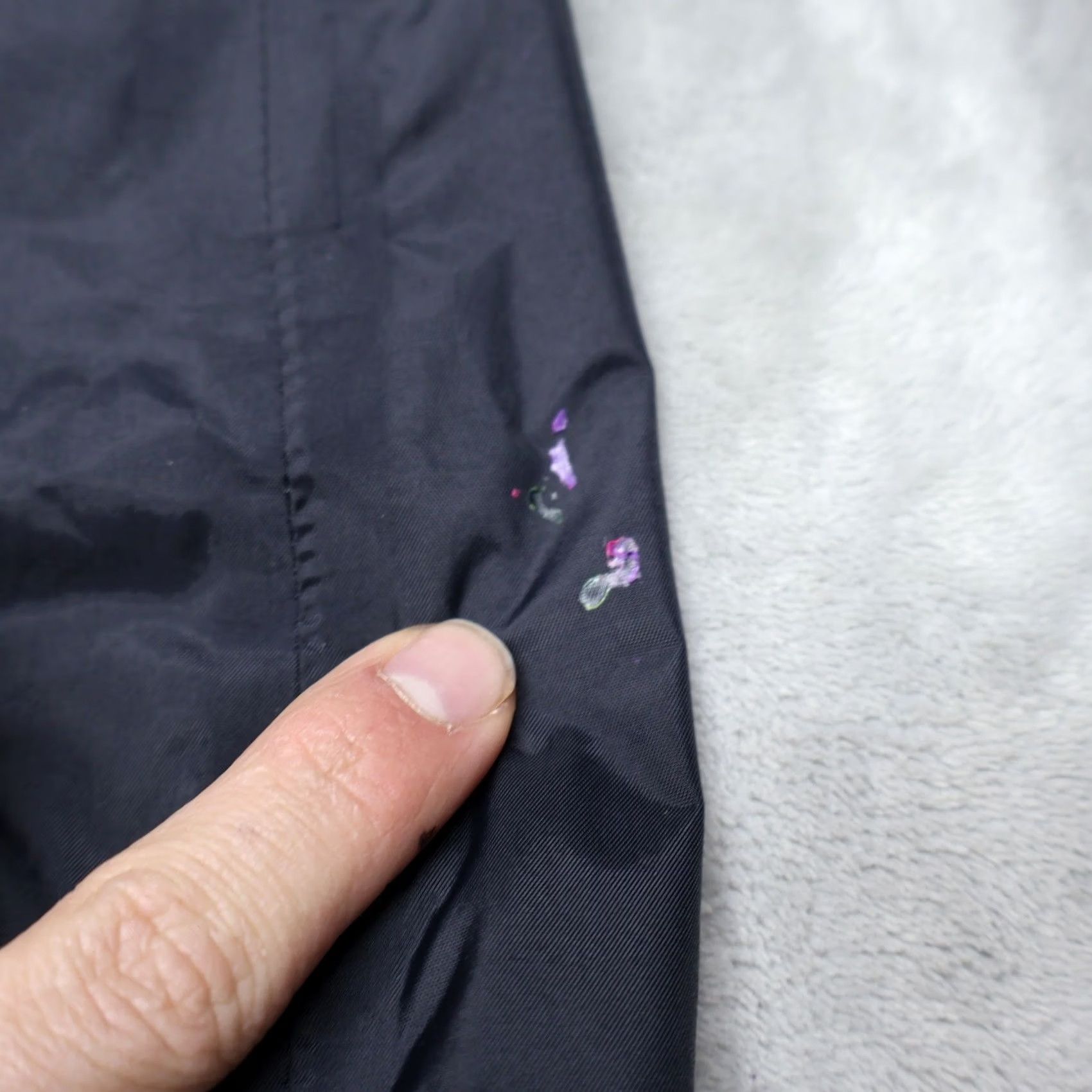 Rains Columbia Jacket Womens XS Black Waterproof Lightweight Full Zip Arcadia II Rain Coat Size XS / US 0-2 / IT 36-38 - 6 Thumbnail