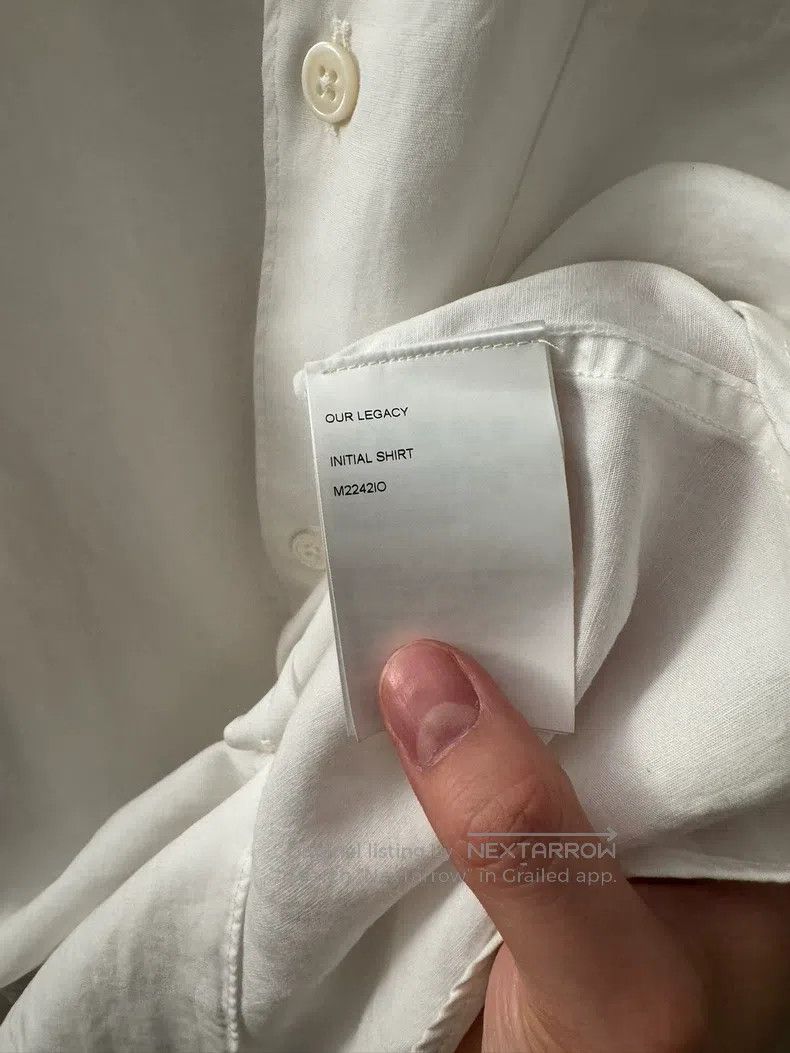 Our Legacy Our Legacy Off-White Shirt Size US S / EU 44-46 / 1 - 4 Thumbnail
