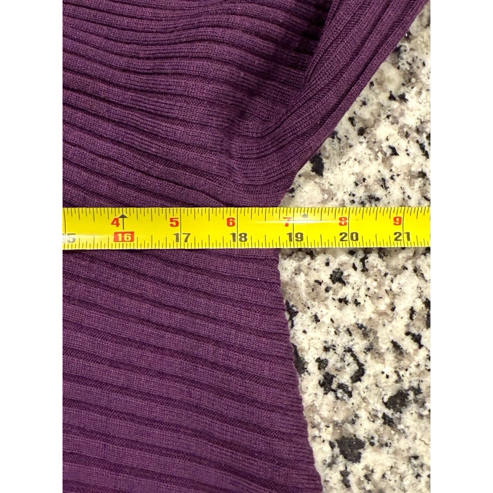 Eileen Fisher EILEEN FISHER Cardigan Open Knit 100% Merino Wool Purple Womens Small Size S Idaho? (Wait) Size S / US 4 / IT 40 - 3 Thumbnail