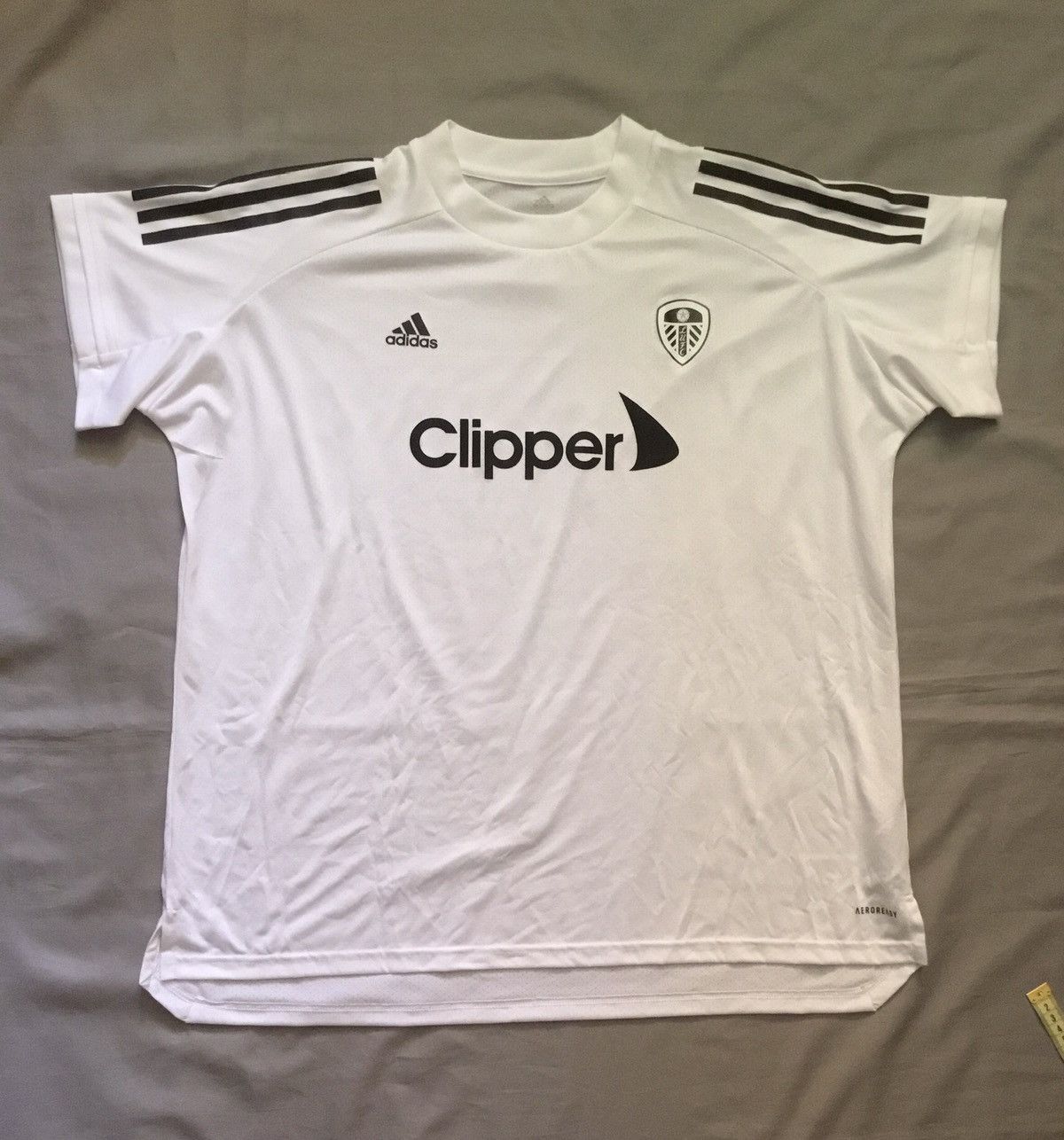 Adidas Adidas Leeds United 2020-21 training shirt jersey size XXL Size US XXL / EU 58 / 5 - 1 Thumbnail