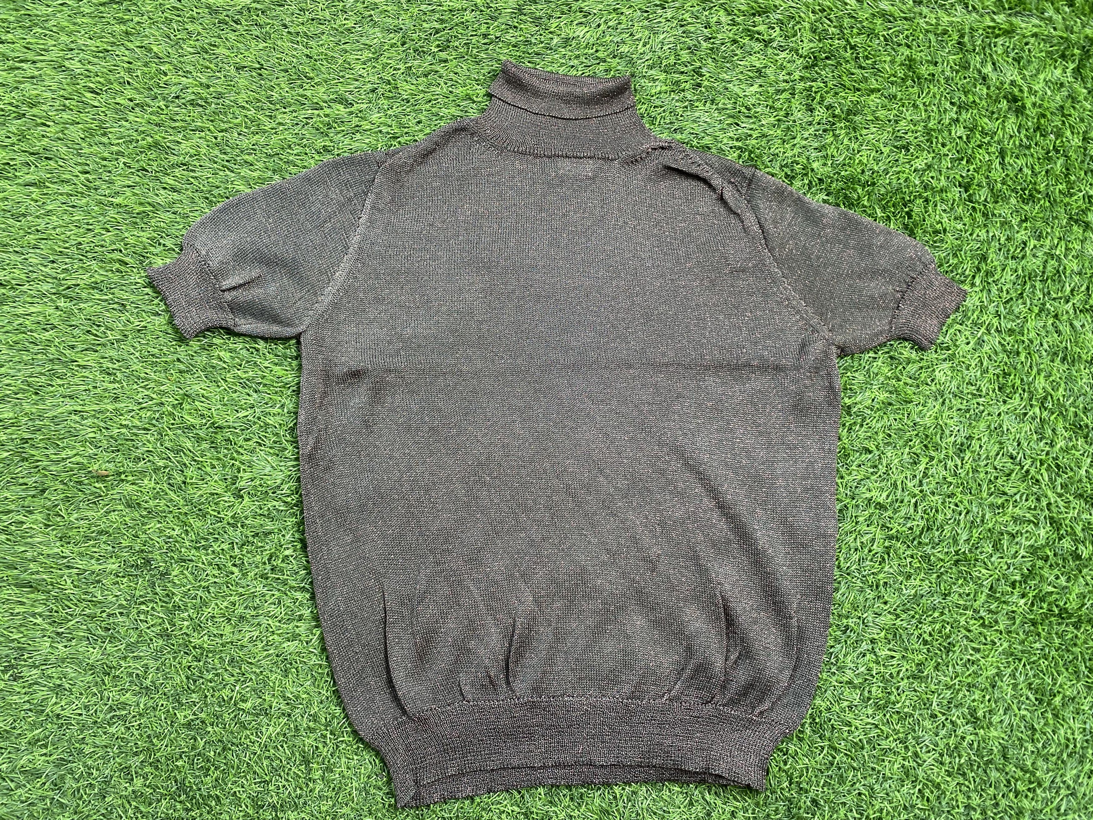 Yohji Yamamoto Yohji Yamamoto Turtleneck Shorts Sleeved Size M / US 6-8 / IT 42-44 - 1 Thumbnail