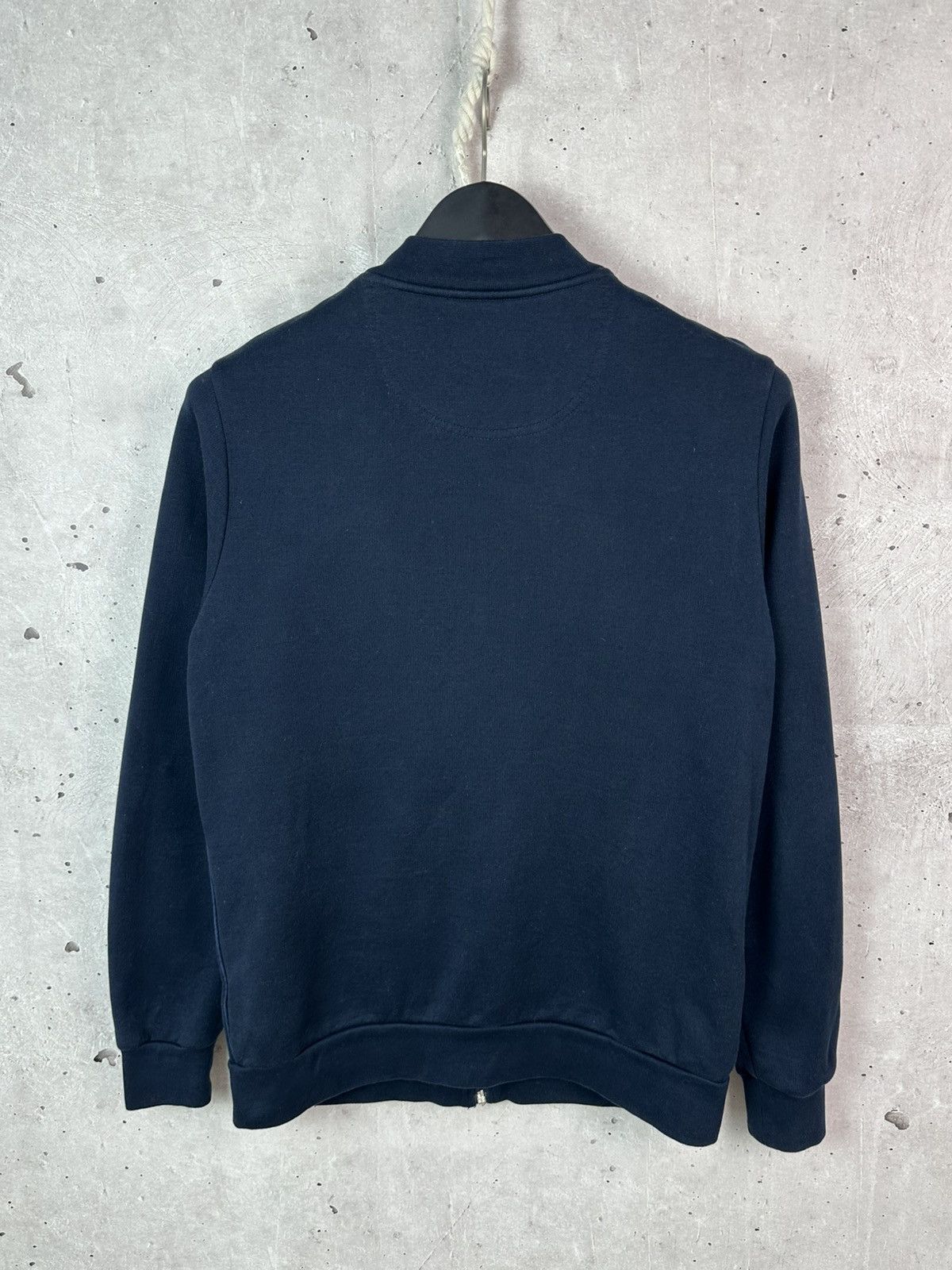 Barbour Barbour Navy Cotton Logo Zip Long Sleeve Men’s Bomber-Jumper Size US S / EU 44-46 / 1 - 7 Thumbnail