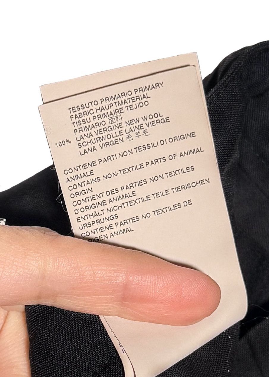Maison Margiela Maison Margiela 2015 Black Drawstring Slim Trousers Size US 32 / EU 48 - 9 Thumbnail