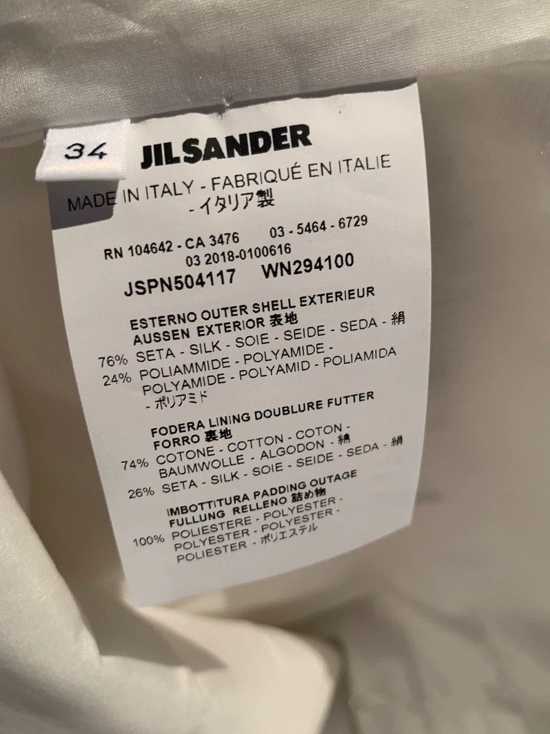 Jil Sander Jil Sander White Dress Size 4XL / US 24-26 - 4 Thumbnail