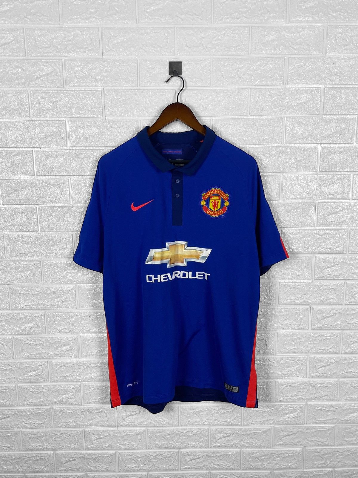 Nike Manchester United 2014 2015 third football soccer jersey Grailed