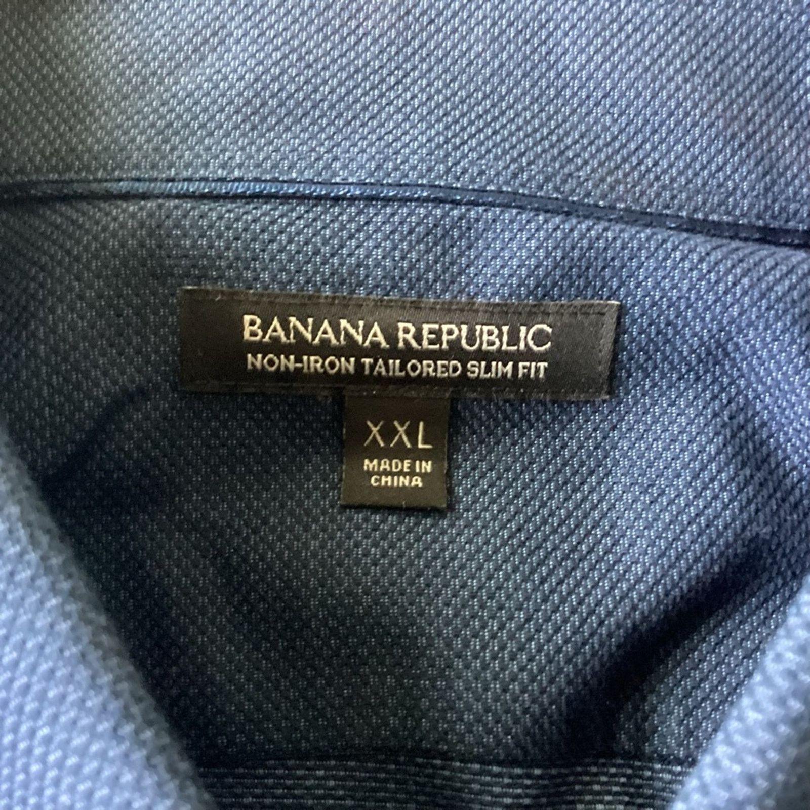Banana Republic Banana Republic Non-Iron Slim Fit Button Down Size US XXL / EU 58 / 5 - 3 Thumbnail