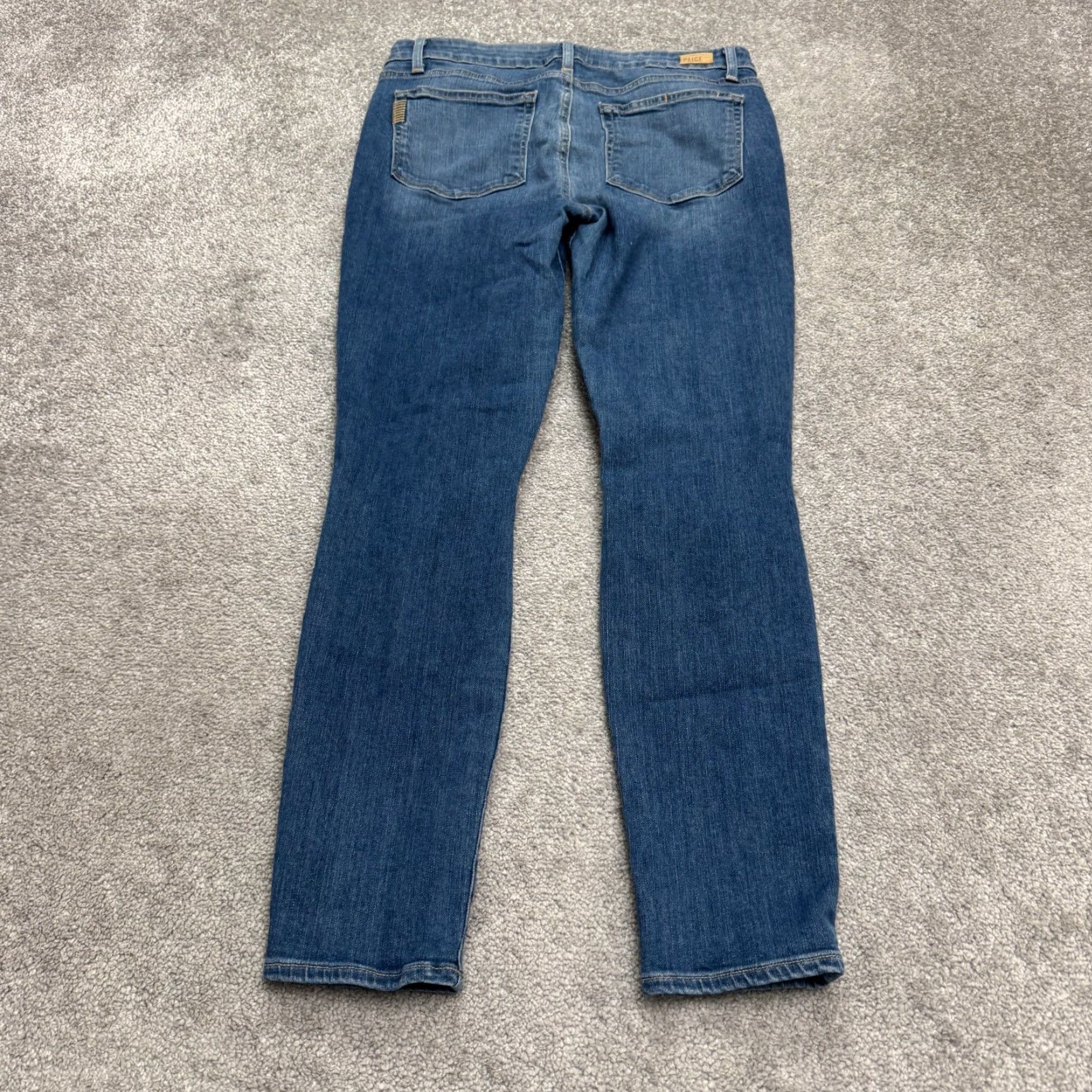 Paige VINTAGE Paige Verdugo Ankle Skinny Denim Jeans Womens 31 Blue Medium Wash Casual Classic Size 24" / US 00 / IT 34 - 2 Thumbnail