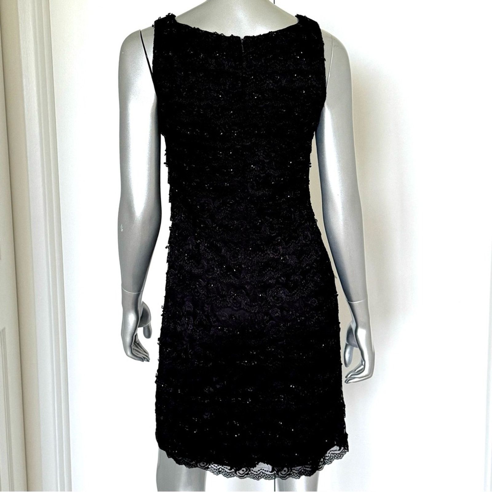 Other MARINA Black Dress with Beads, Size 8 Size M / US 6-8 / IT 42-44 - 2 Thumbnail