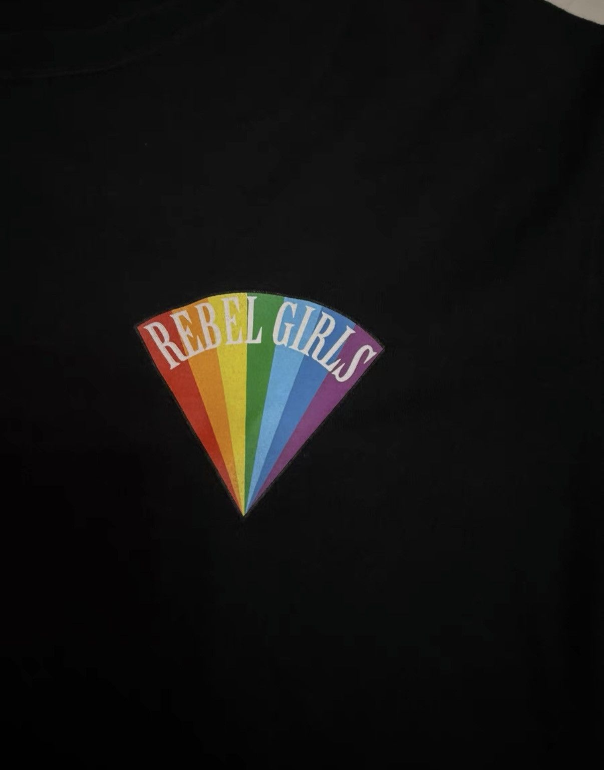 Undercover UNDERCOVER REBEL GIRLS Rainbow Fan Short-Sleeve T-shirt Size US M / EU 48-50 / 2 - 3 Thumbnail