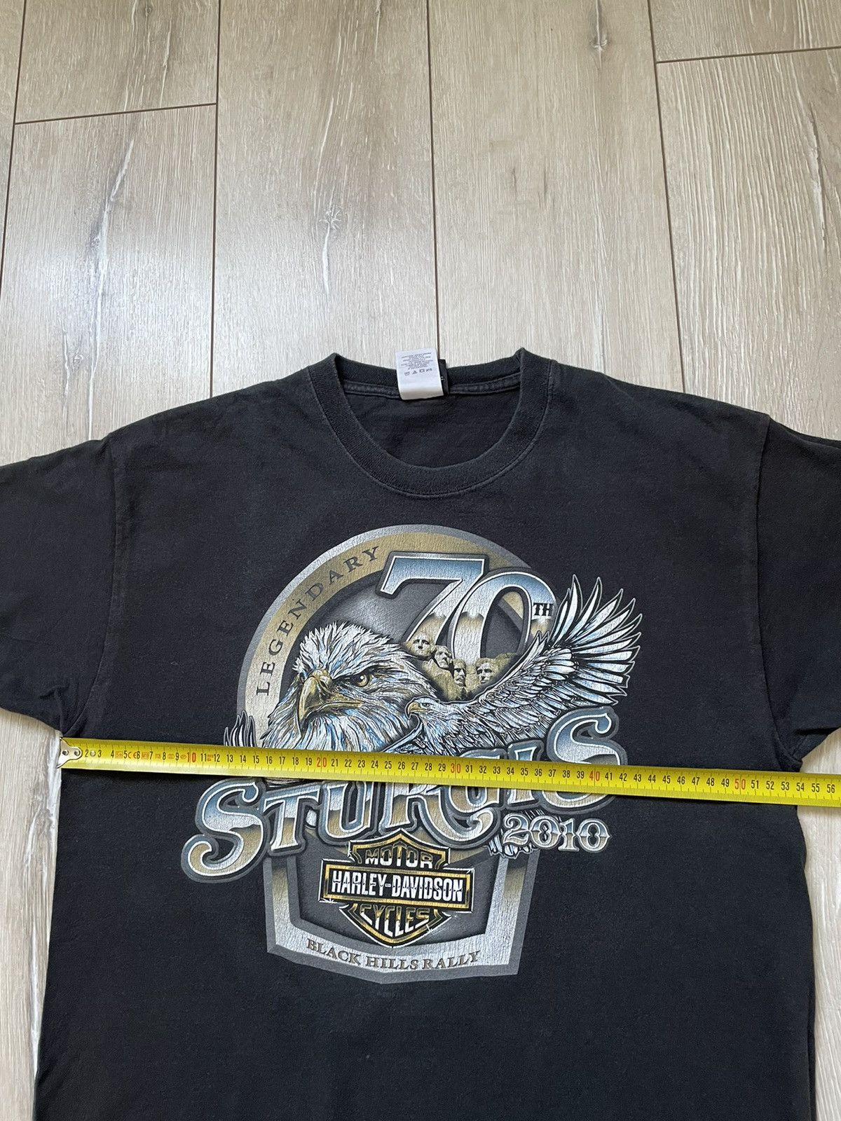 Harley Davidson × Vintage Harley Davidson Sturgis South Dakota L t shirt Size US L / EU 52-54 / 3 - 9 Thumbnail