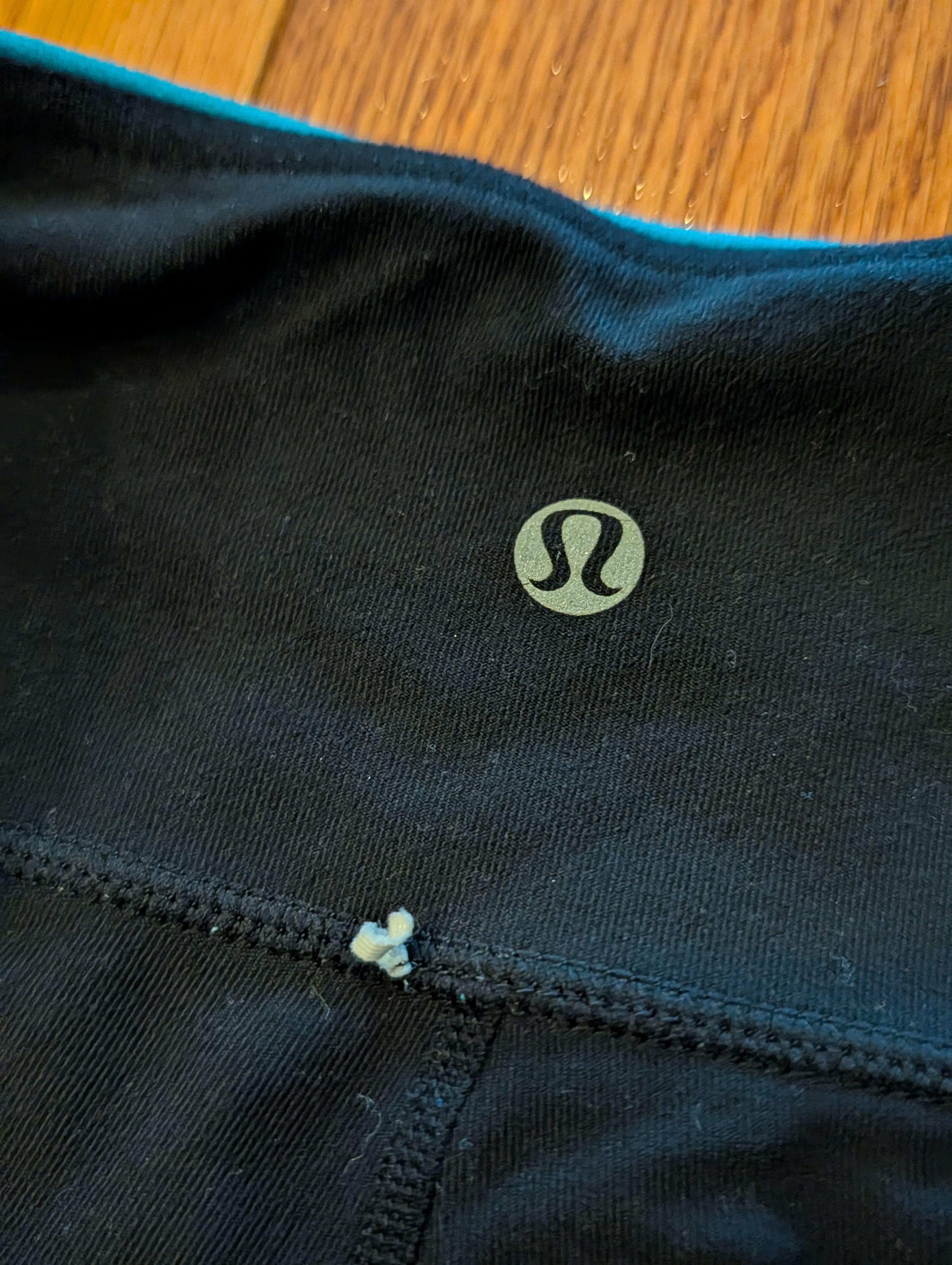 Lululemon Lululemon Flare Groove Womans Black Yoga Pants Size 31" - 3 Thumbnail