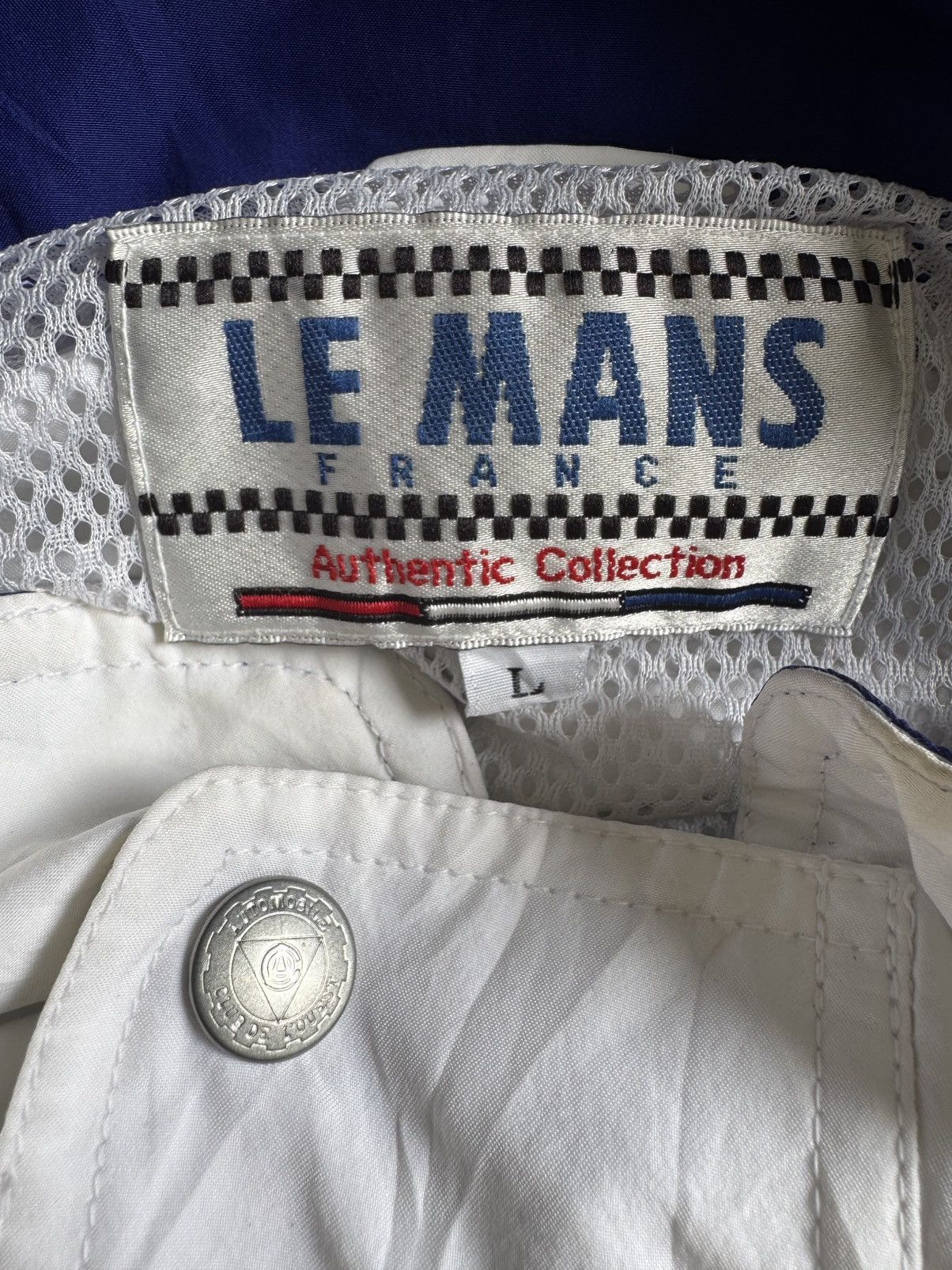 Formula 1 VERY RARE VINTAGE JACKET 24 HOURS LE MANS FRANCE DU MANS Size US L / EU 52-54 / 3 - 6 Thumbnail