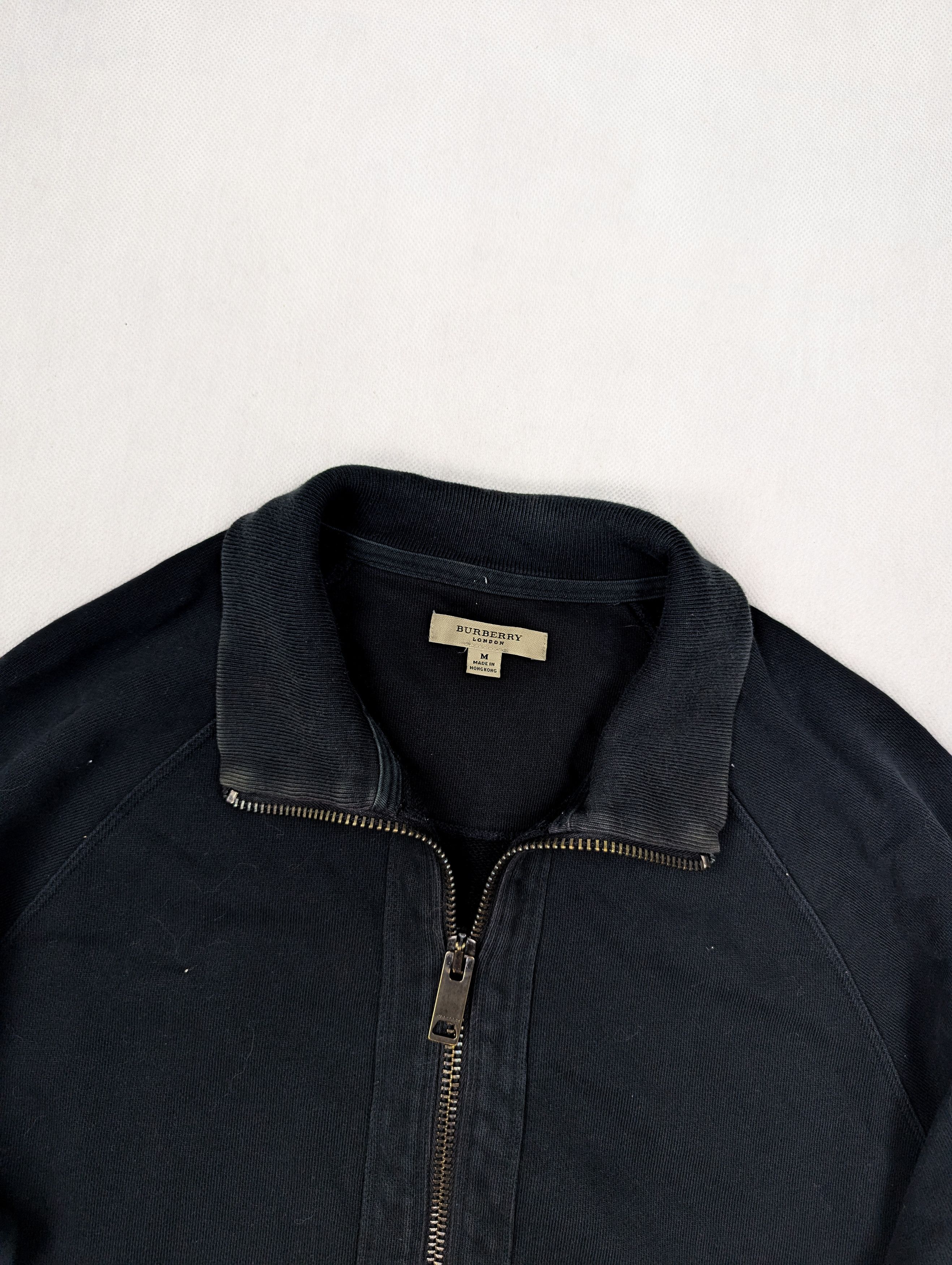 Burberry Burberry black zip sweatshirt M Size US M / EU 48-50 / 2 - 3 Thumbnail
