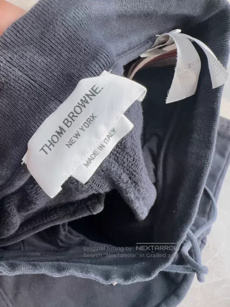 Thom Browne Thom Browne size 0 Dark Blue Sport Shorts, Cotton Size US 29 - 2 Thumbnail