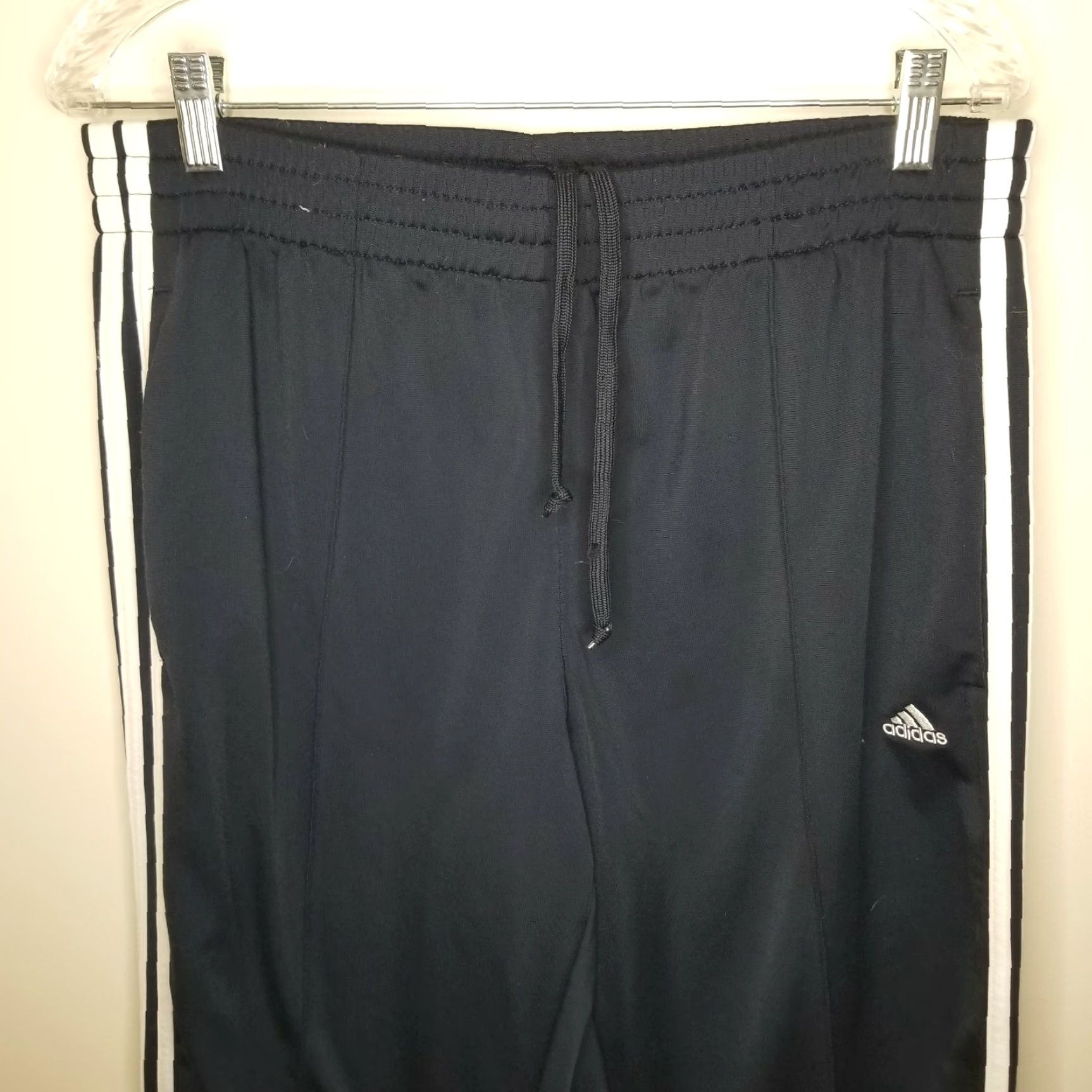 Adidas ADIDAS Pants Sweatpants Activewear Men M Striped Blue White Size M Size US 31 - 2 Thumbnail