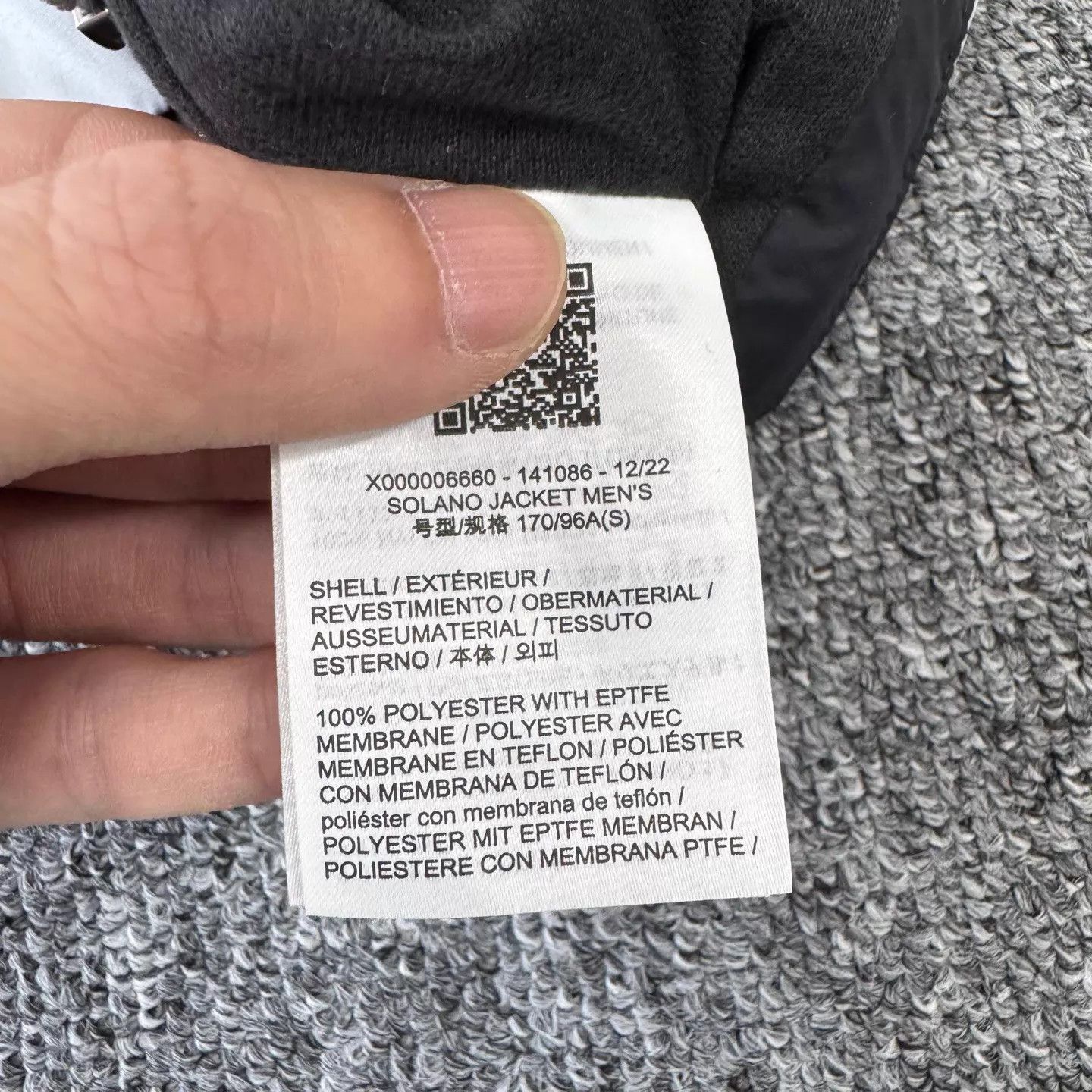 Arc'teryx Arcteryx Solano Light Gray Windbreaker Jacket S Size US S / EU 44-46 / 1 - 7 Thumbnail