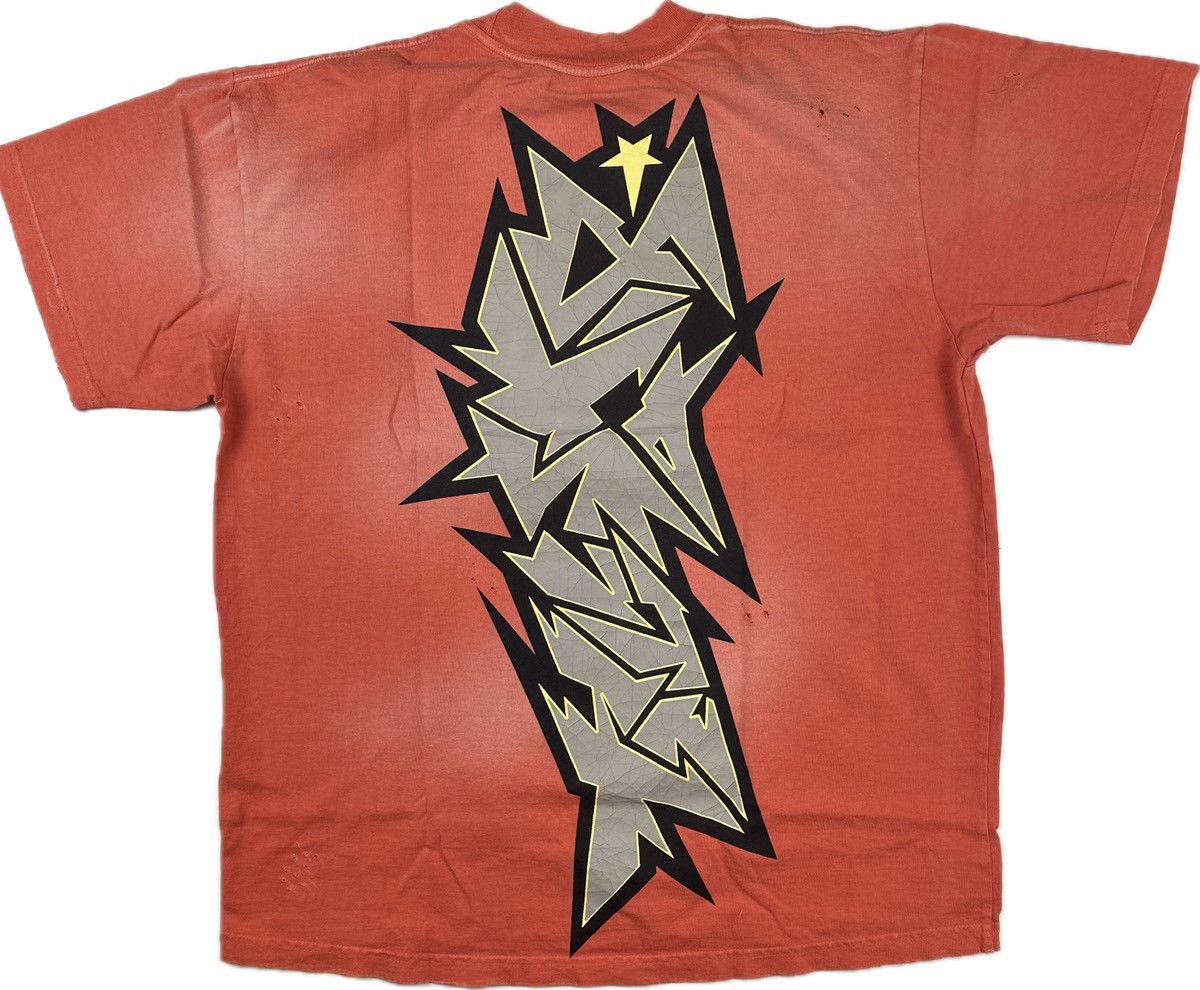 HELLSTAR Hellstar Cracked Print T-shirt Size US L / EU 52-54 / 3 - 3 Thumbnail