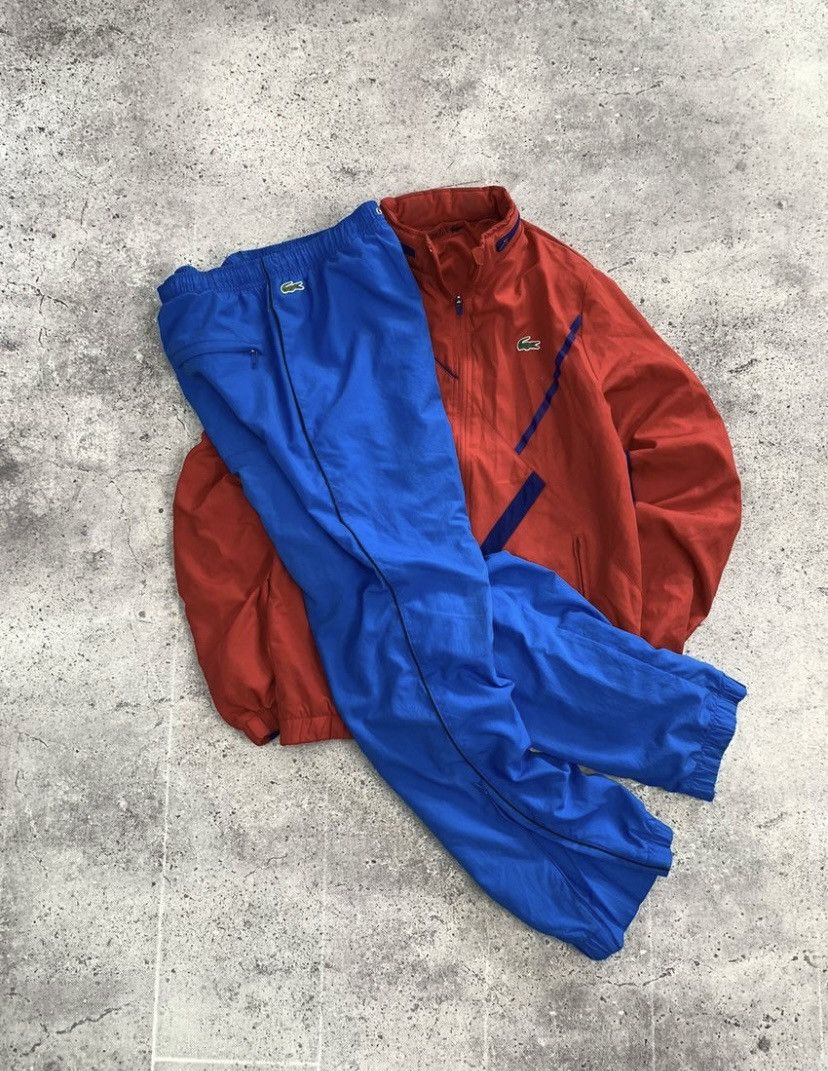 Lacoste Lacoste Track Suit Vintage Pants Small Logo 90s Size 40R - 1 Thumbnail