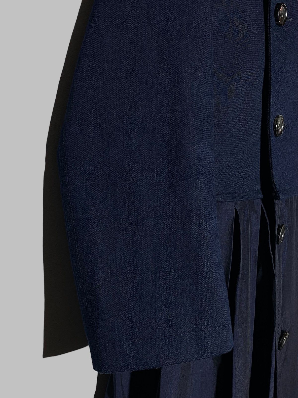 Comme des Garcons 🔥 COMME DES GARÇONS TRICOT HYBRID TRENCH DRESS JAPAN VIBES Size S / US 4 / IT 40 - 7 Thumbnail