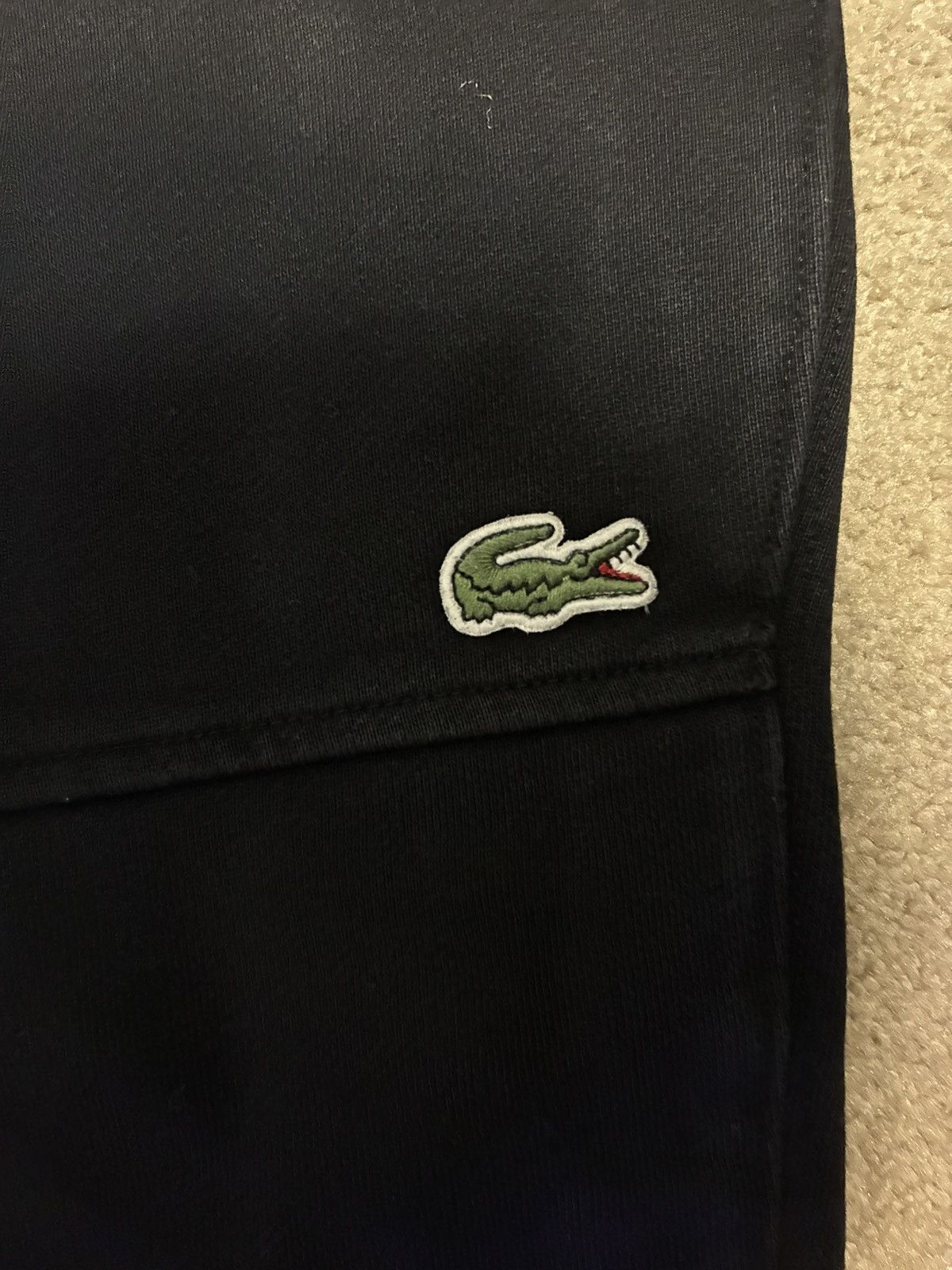 Lacoste Lacoste Mens Black Tracksuit with Croc Logo Size US S / EU 44-46 / 1 - 12 Thumbnail