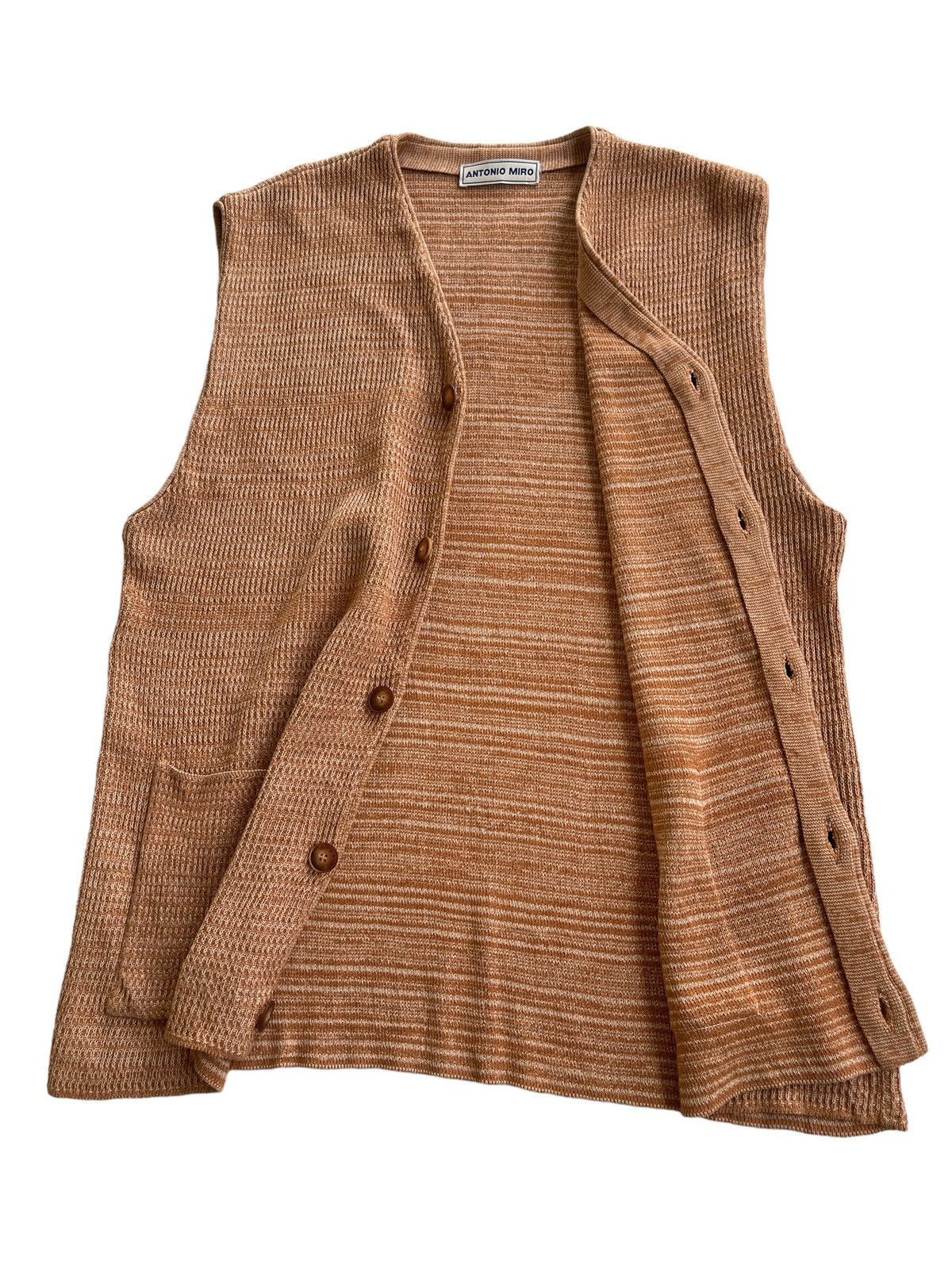ANTONIO MIRO Antonio Miro Sleeveless Knit Vest Size US S / EU 44-46 / 1 - 2 Thumbnail