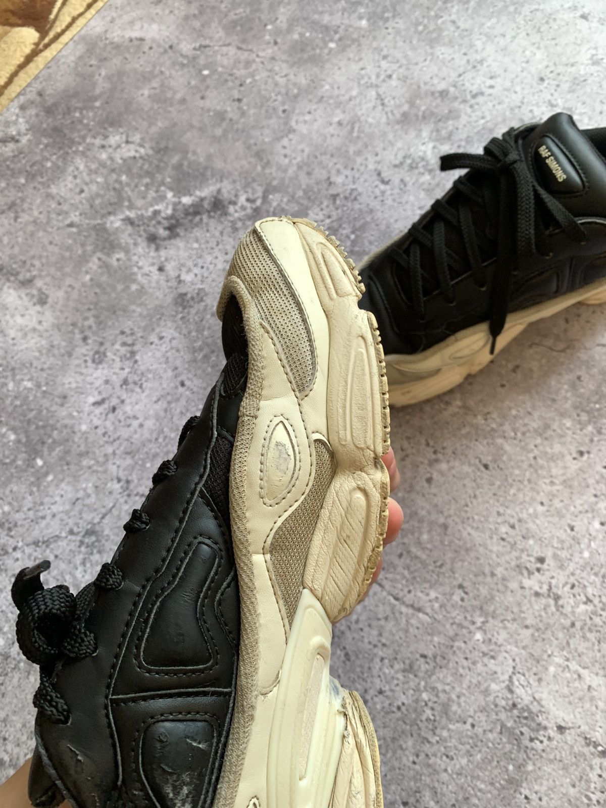 Adidas × Raf Simons 🔥ADIDAS X RAF SIMONS OZWEEGO DRIP SNEAKERS Size US 9.5 / EU 42-43 - 7 Thumbnail