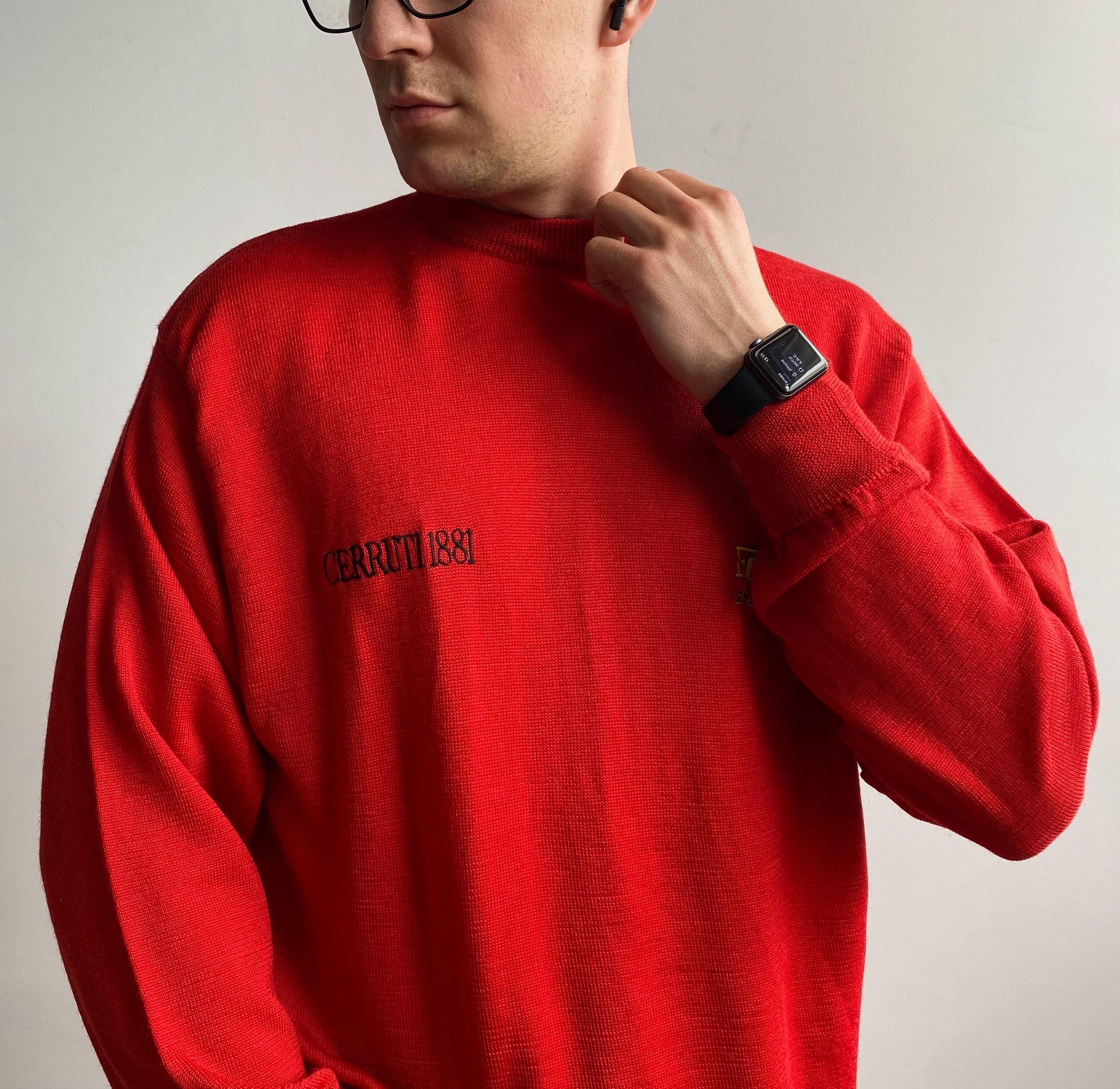 Cerruti 1881 RARE Vintage Cerruti 1881 Ferrari Racing 90s Sweater Size US XL / EU 56 / 4 - 1 Thumbnail