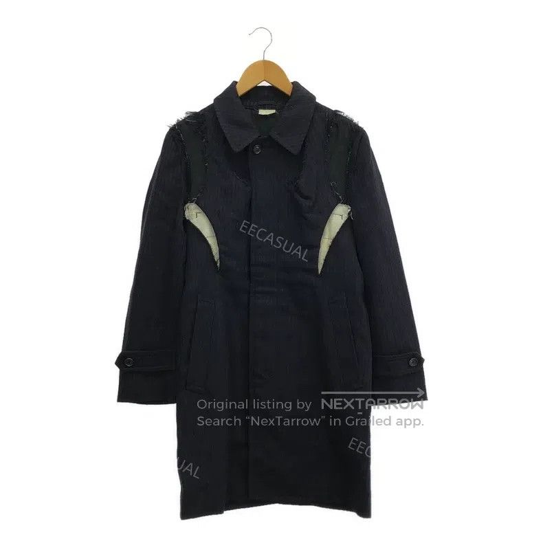 Comme des Garcons Comme Des Garcons Cut-and-sew striped long coat, size S, N Size S / US 4 / IT 40 - 1 Thumbnail