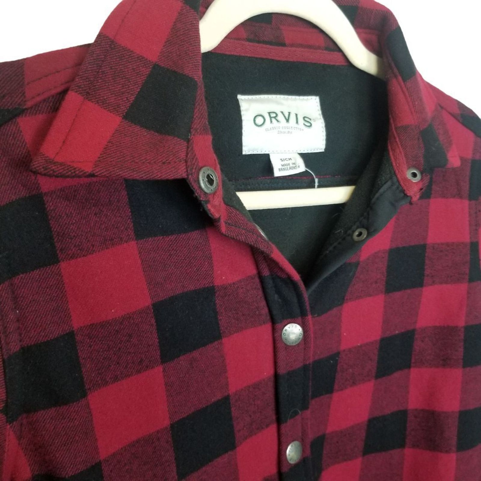 Orvis Orvis Womens Flannel Shacket Checker Size S Gorpcore Utility Size US S / EU 44-46 / 1 - 5 Thumbnail