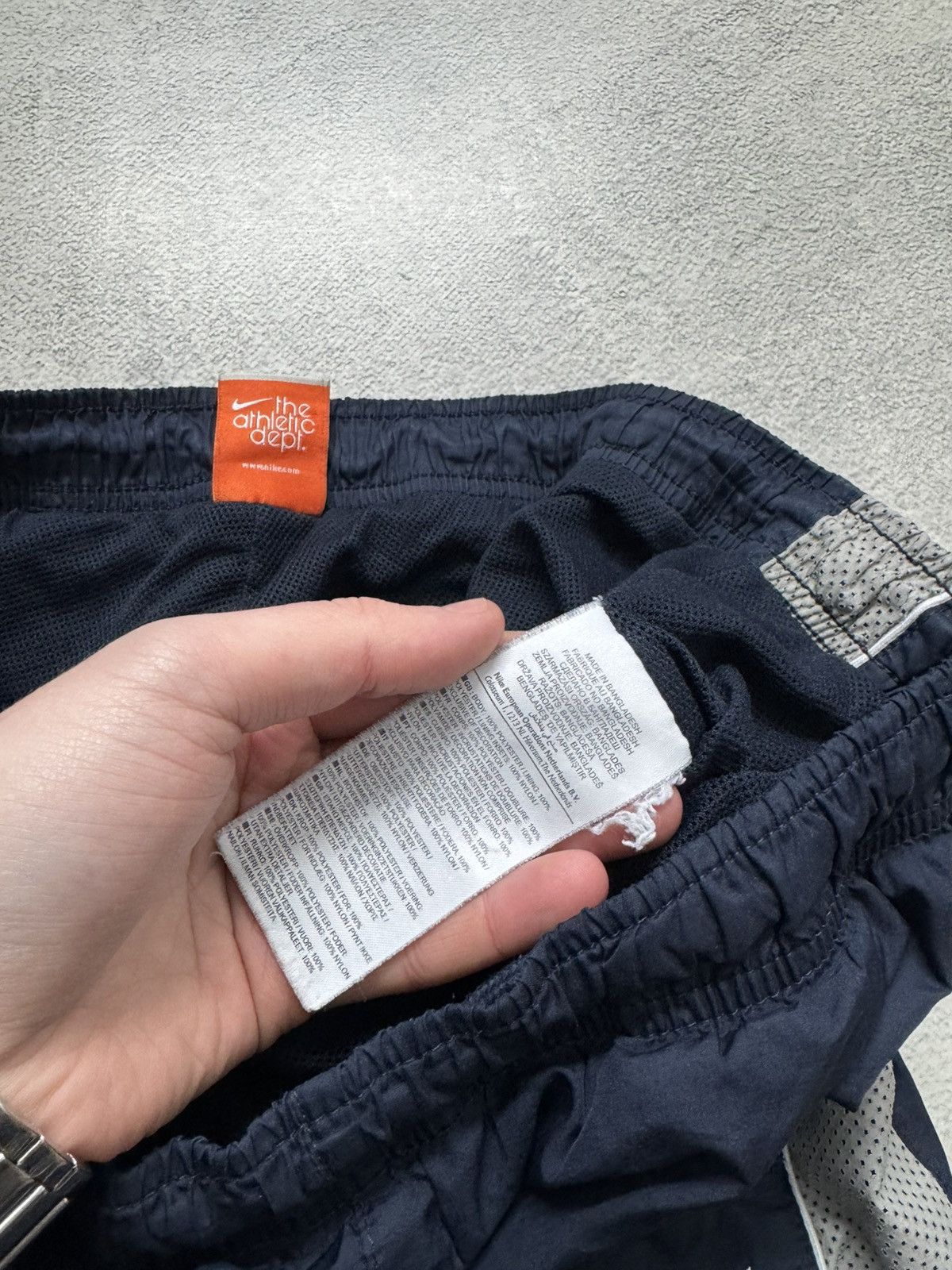 Nike Vintage Y2K Nike Nylon Mini Swoosh Drill Pants 00’s Size US 32 / EU 48 - 12 Thumbnail