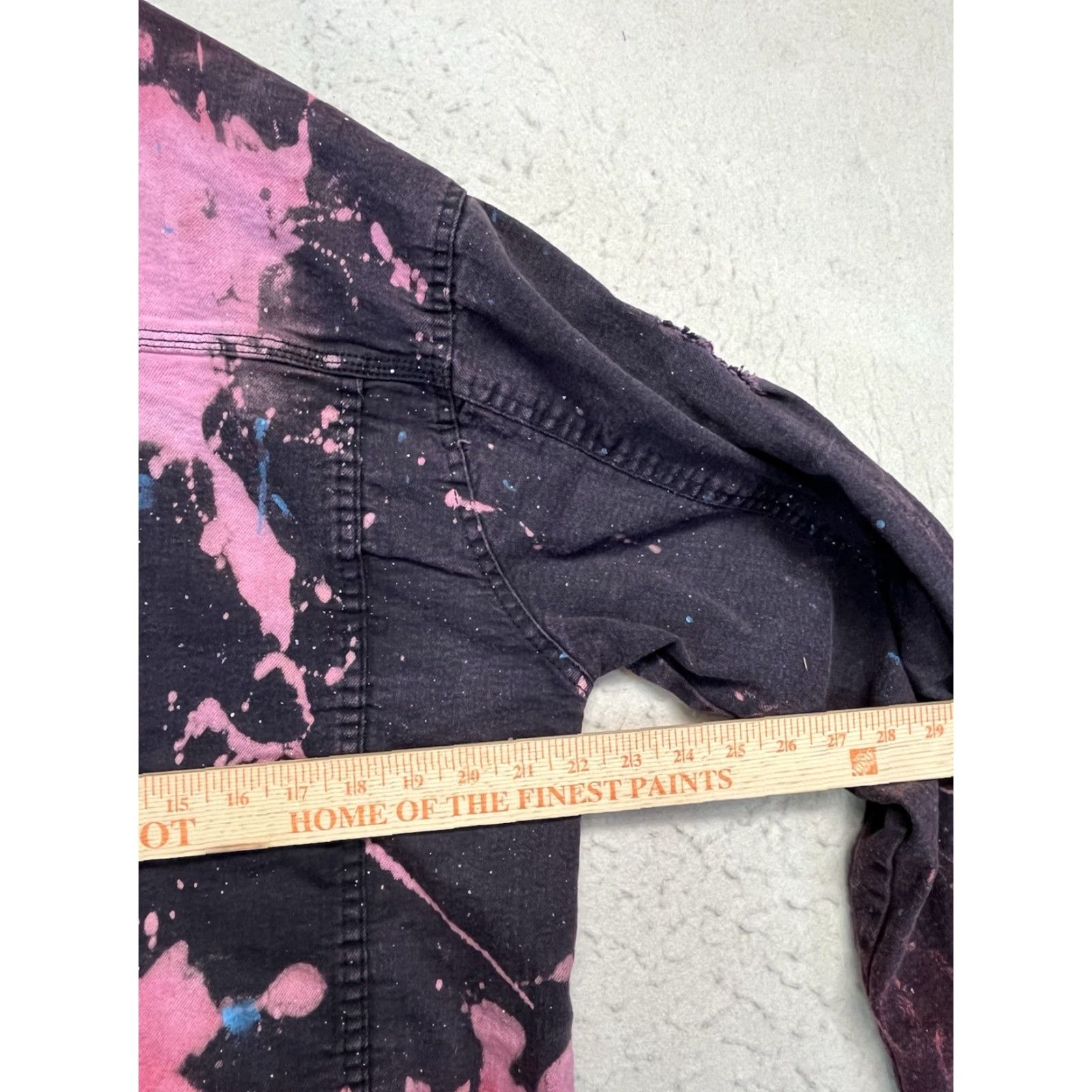 CO **Womens XL Burgundy Red Denim Jacket** User: **XL Women's Burgundy Red Denim Jacket** Size XL / US 12-14 / IT 48-50 - 3 Thumbnail