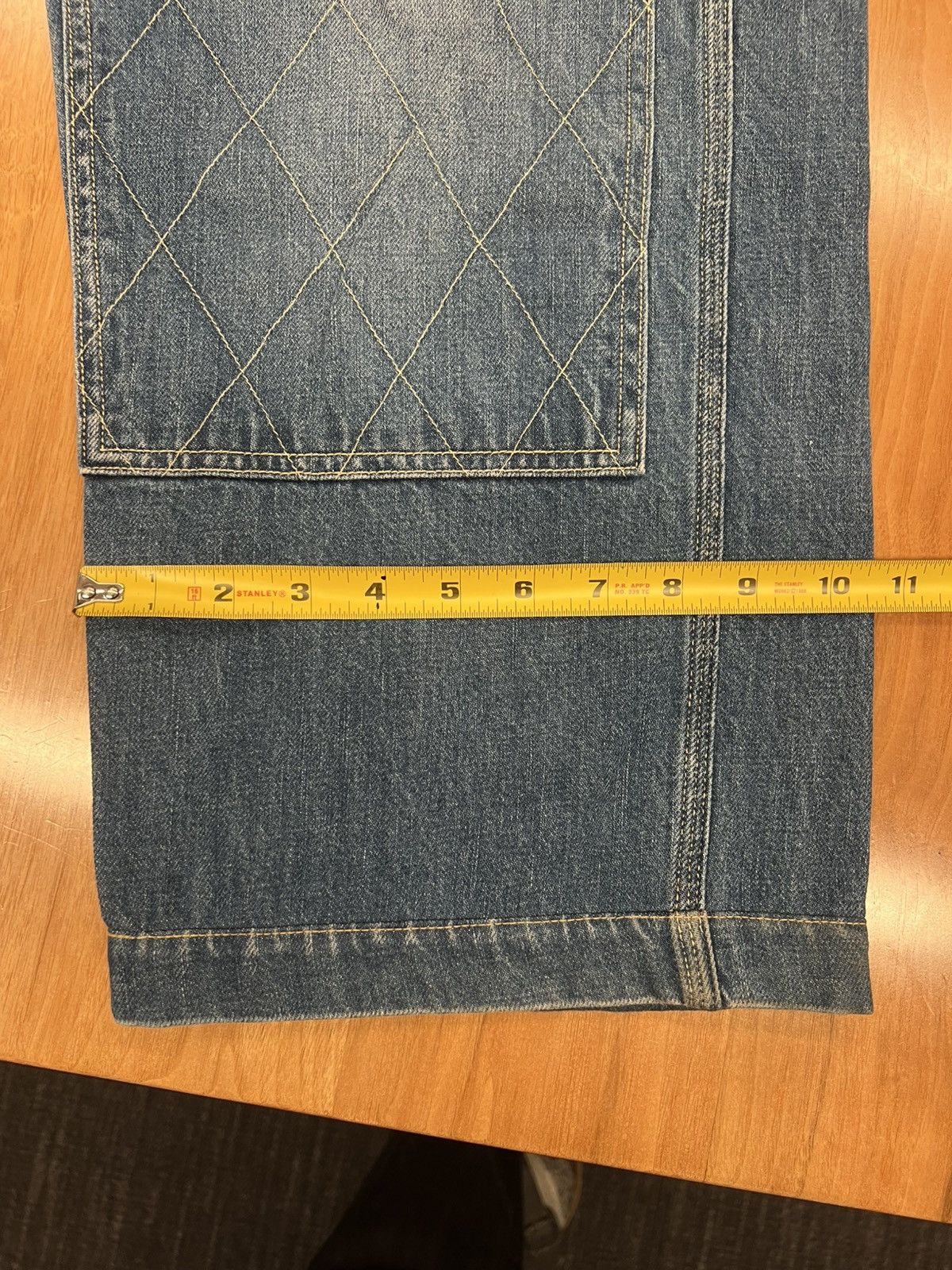 Kapital Kountry Custom Tailored Kapital Lumber Straight-Leg Panelled Jeans Size US 36 / EU 52 - 5 Thumbnail