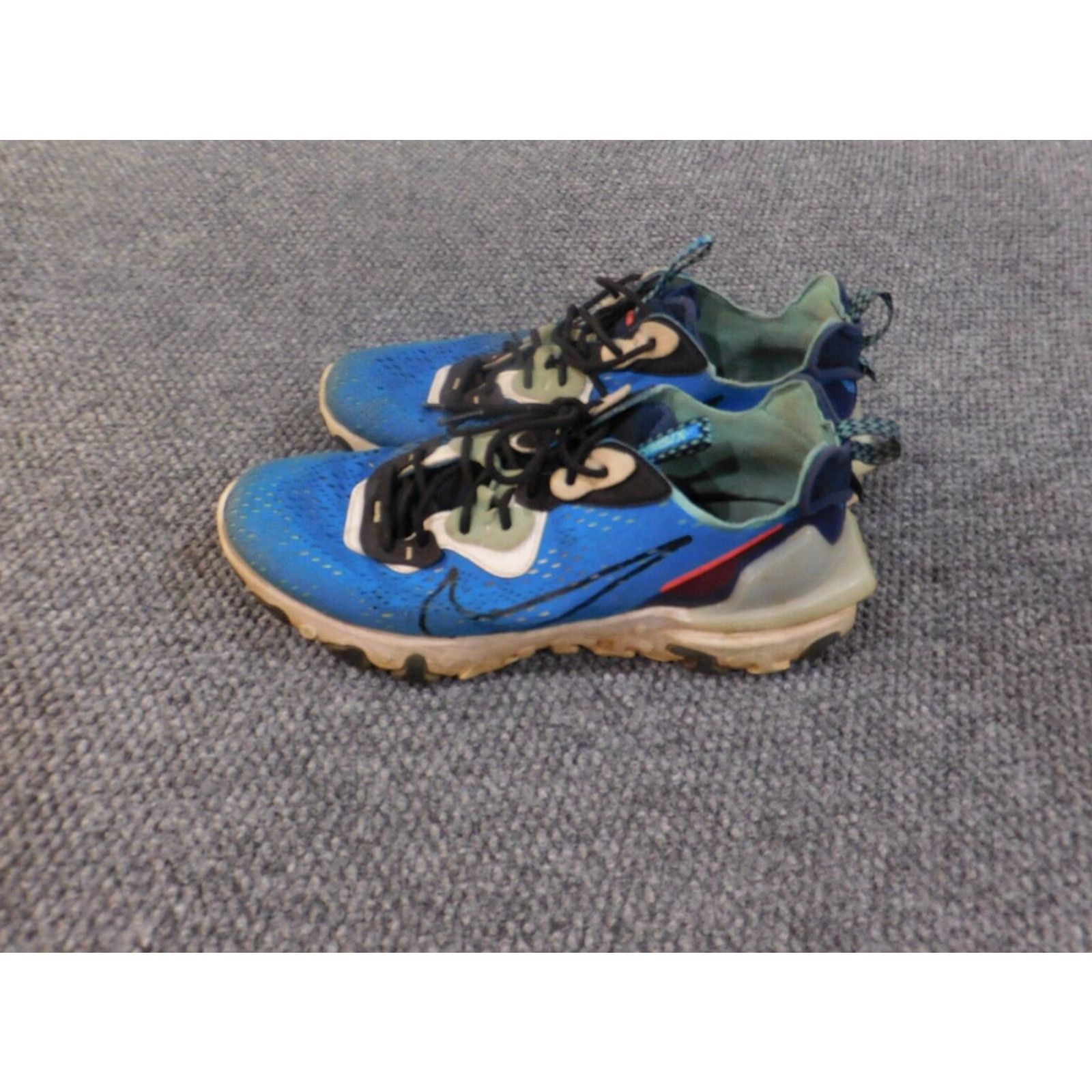 Nike Nike Sneakers Mens 12 Blue D/MS/X Classic Basketball Sneaker Mens Blue Nike D/MS/X Classic 12 Men Mid Top Athletic Shoes Size US 12 / EU 45 - 6 Thumbnail